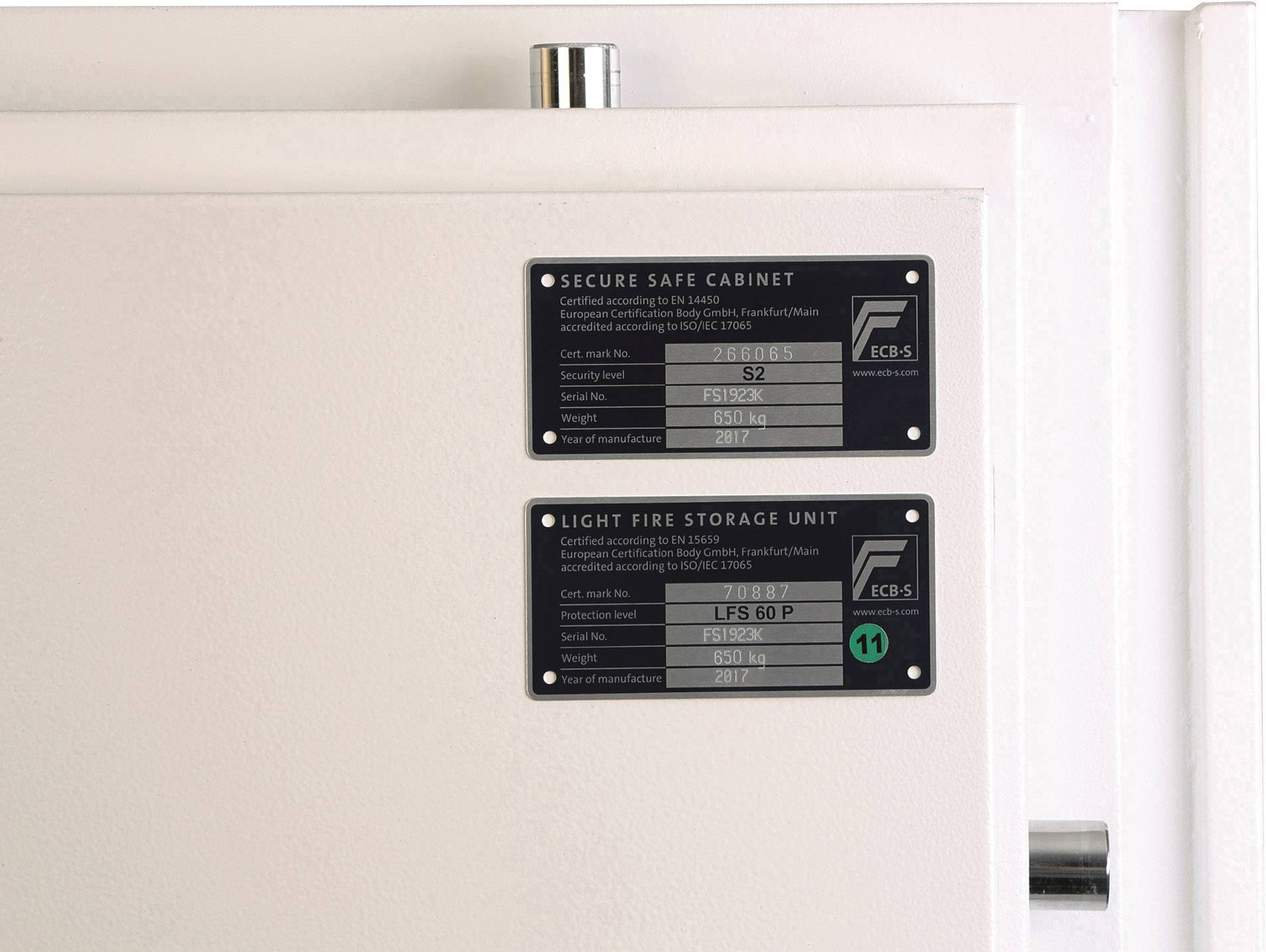 Phoenix FS1923E Fire Commander PRO Feuerschutztresor feuerfest Zahlenschloss