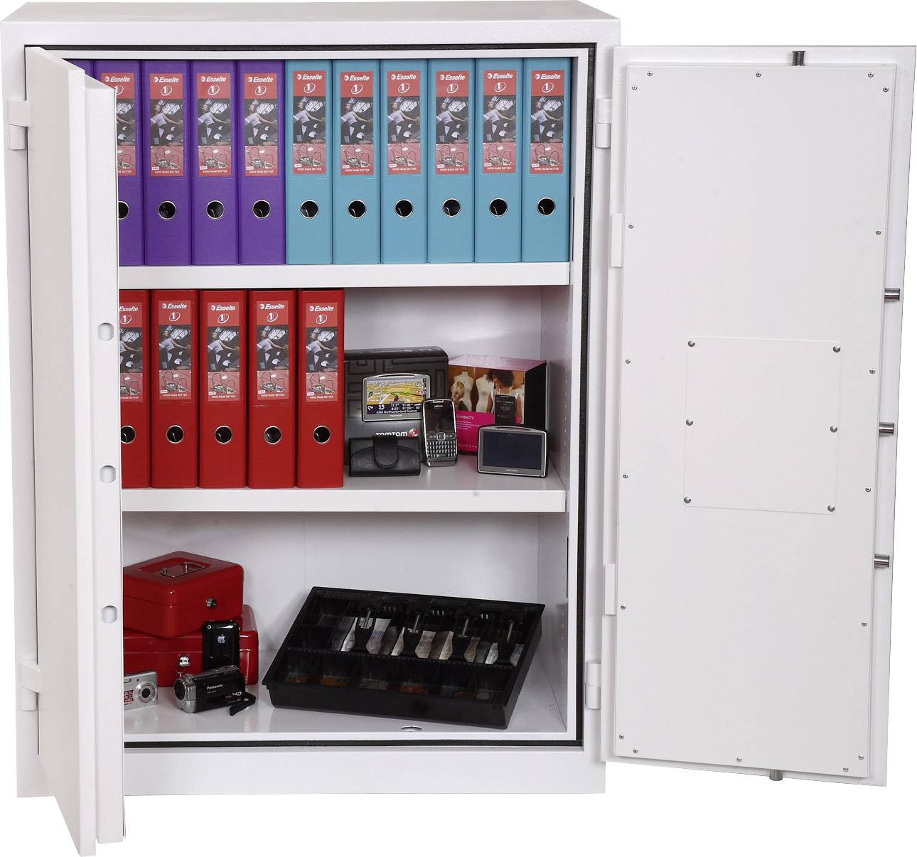 Phoenix Safe Co. FS1652E, Bodensicher, Weiß, Elektronisch, 346 l, Flur, 2 Regale