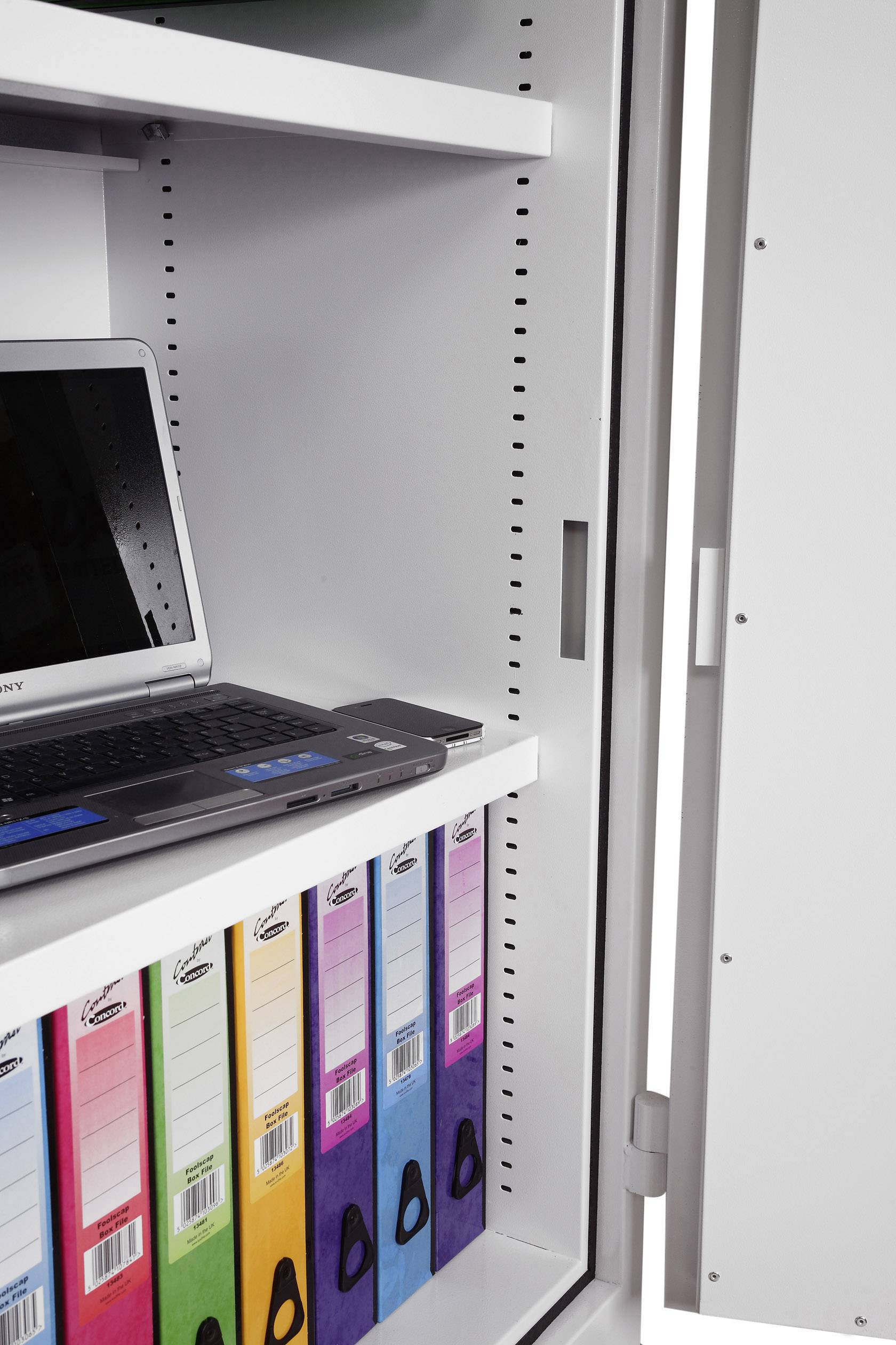 Phoenix Safe Co. FS1652E, Bodensicher, Weiß, Elektronisch, 346 l, Flur, 2 Regale