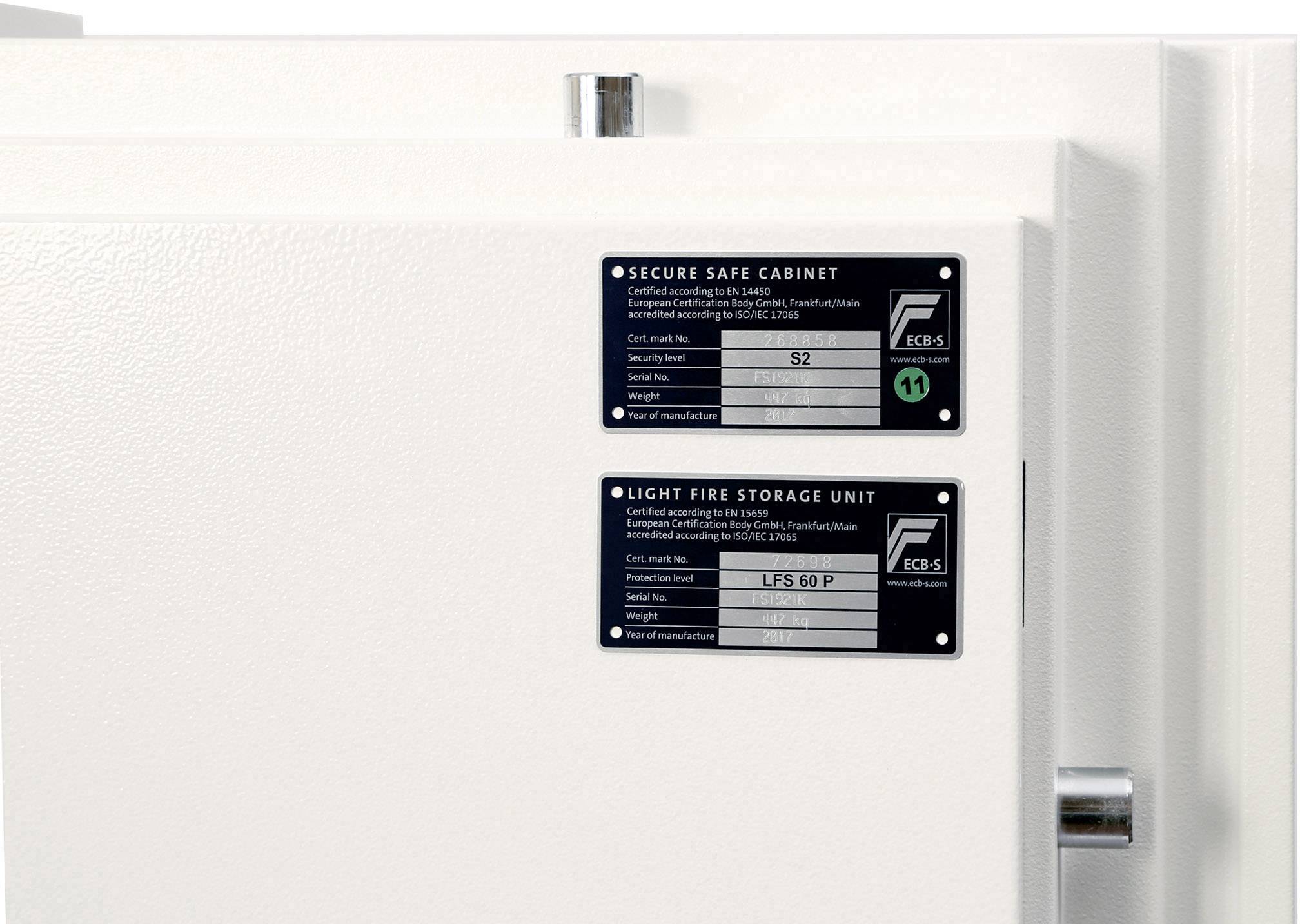 Phoenix FS1921K Fire Commander PRO Feuerschutztresor feuerfest Schlüsselschloss