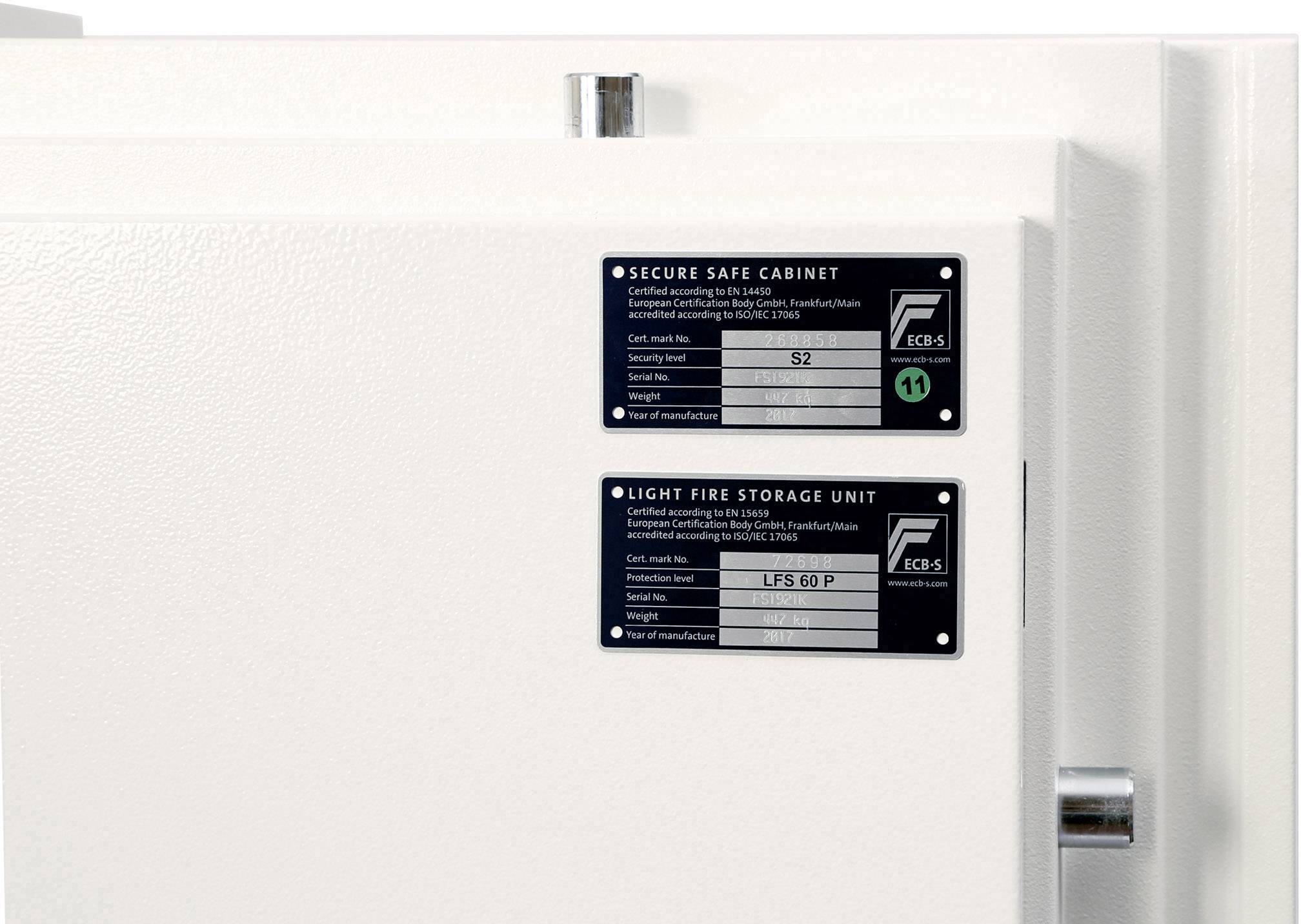 Phoenix FS1921E-FVW Fire Commander PRO Feuerschutztresor feuerfest Zahlenschloss