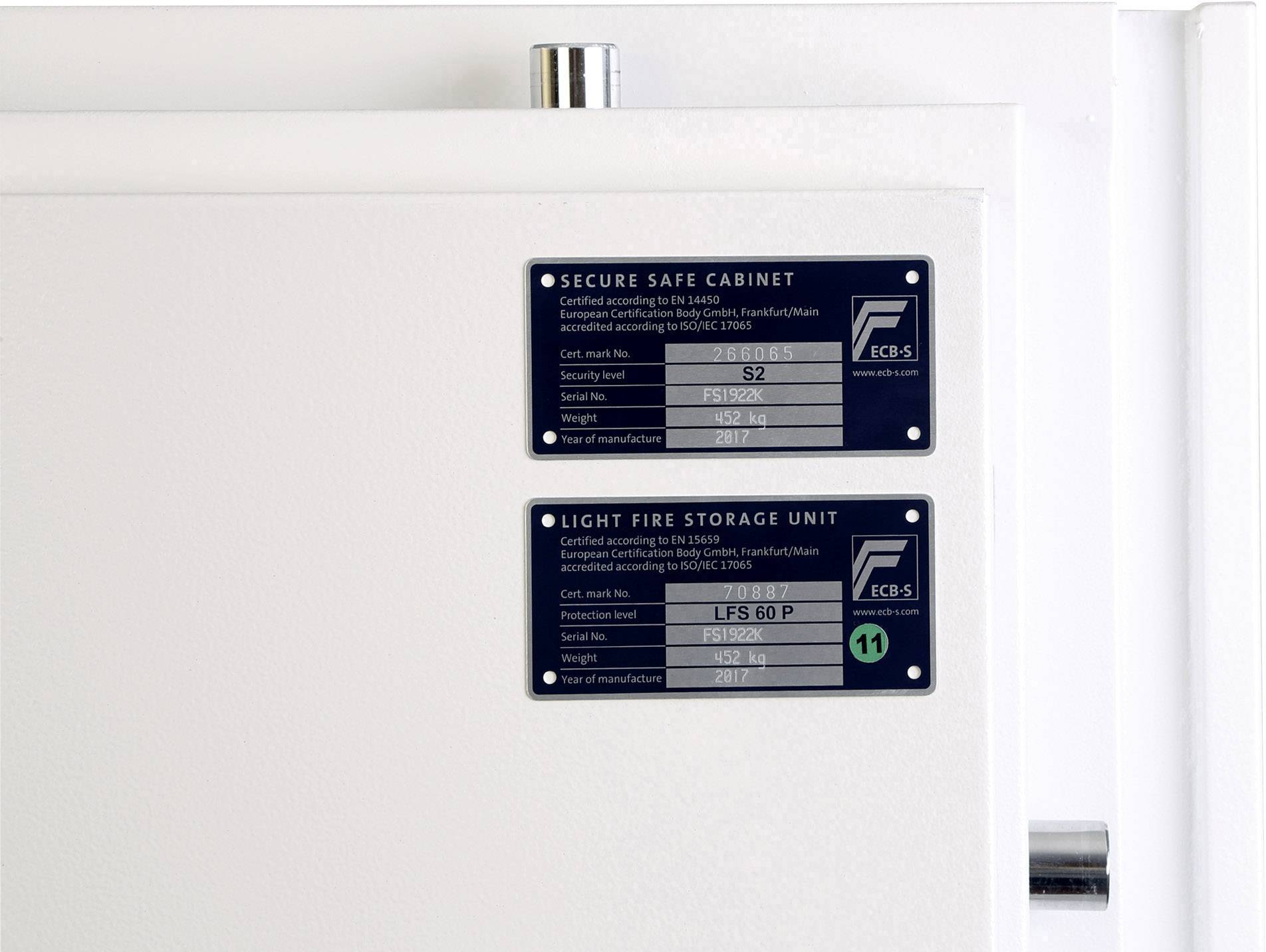 Phoenix FS1922E Fire Commander PRO Feuerschutztresor feuerfest Zahlenschloss