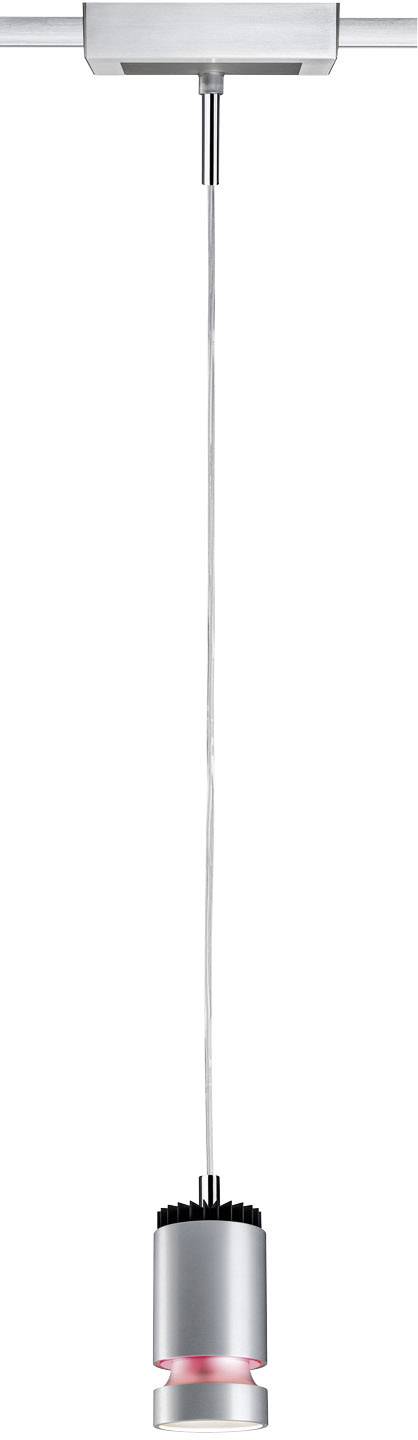 Paulmann Shine Hochvolt-Schienensystem-Leuchte VariLine (2phasig)  LED fest eingebaut 10 W LED Aluminium (gebürstet)