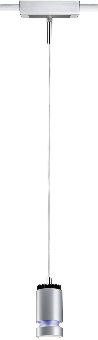 Paulmann Shine Hochvolt-Schienensystem-Leuchte VariLine (2phasig)  LED fest eingebaut 10 W LED Aluminium (gebürstet)