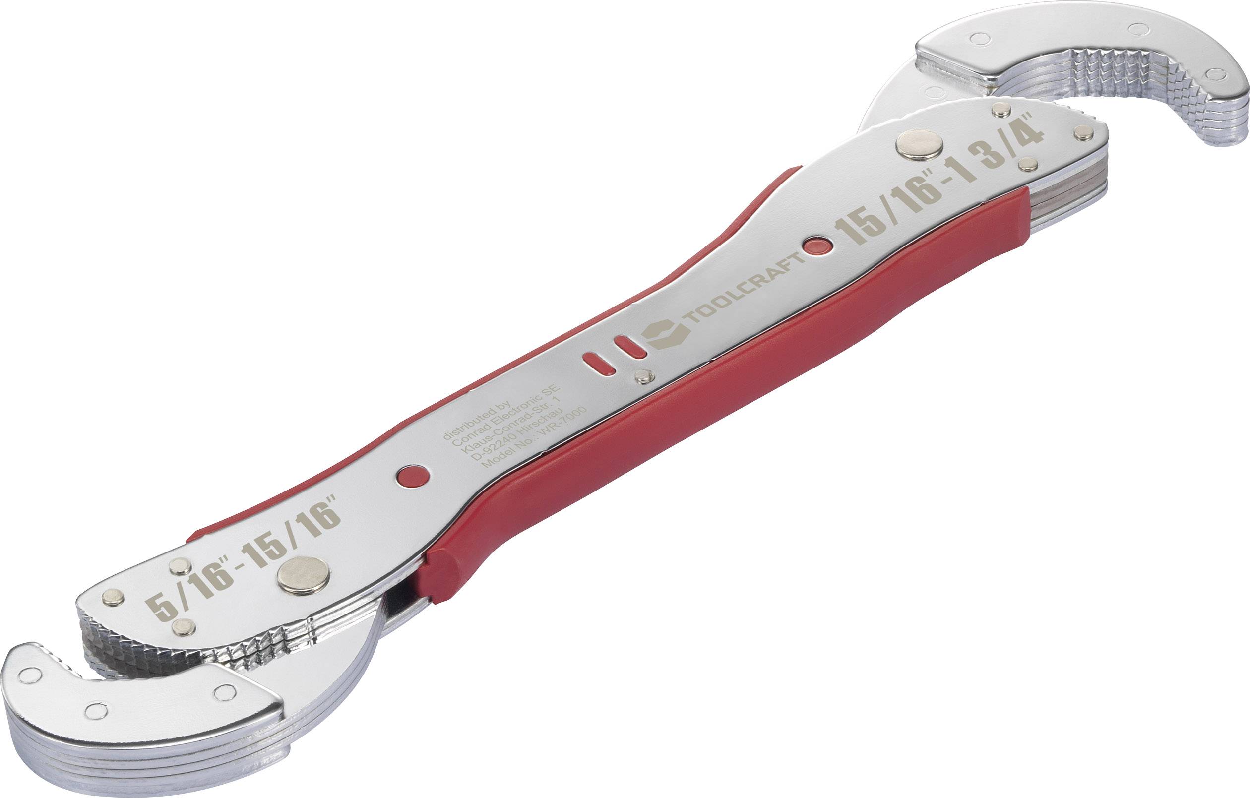 TOOLCRAFT Doppel-Ringschlüssel 1 Stück 9 - 45mm 1619738