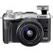 Canon EOS M6 Systemkamera EF-M 15-45 mm IS STM 24.2 Megapixel Silber WiFi, Bluetooth, Full HD Video