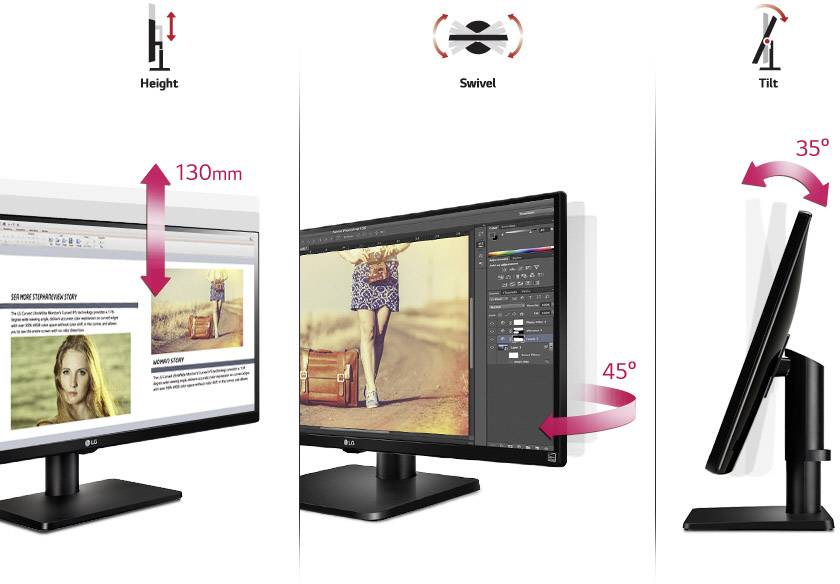 LG Electronics 34UB67-B LCD-Monitor 86.4 cm (34 Zoll) 2560 x 1080 Pixel 21:9 5 ms DisplayPort, HDMI®, DVI, Audio, stereo (3.5 mm Klinke), USB-A (US