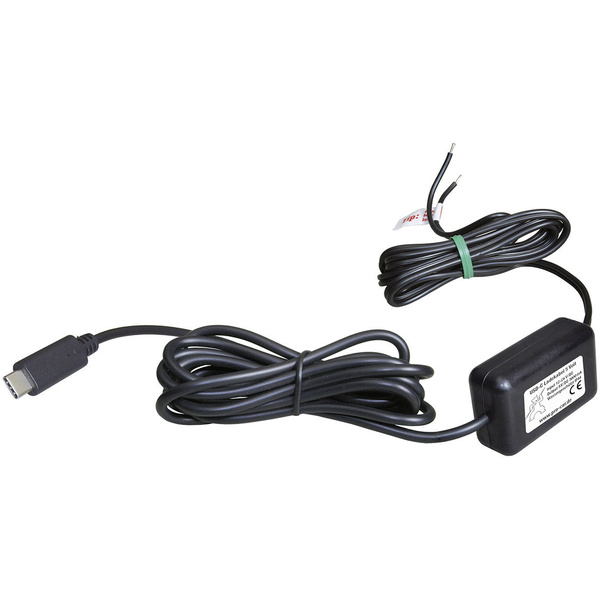 ProCar USB-C® Ladekabel IP44 3000 mA Belastbarkeit Strom max.=3 A zum Direktanschluss an der Batter