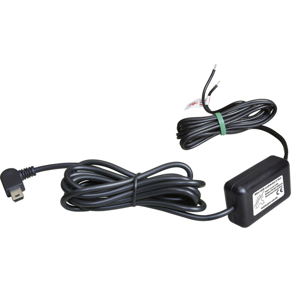 ProCar Mini USB Ladekabel IP44 3000mA Belastbarkeit Strom max.=3A zum direkten Anschluss an der Batterie 12V zu 5 V, 24V zu 5V