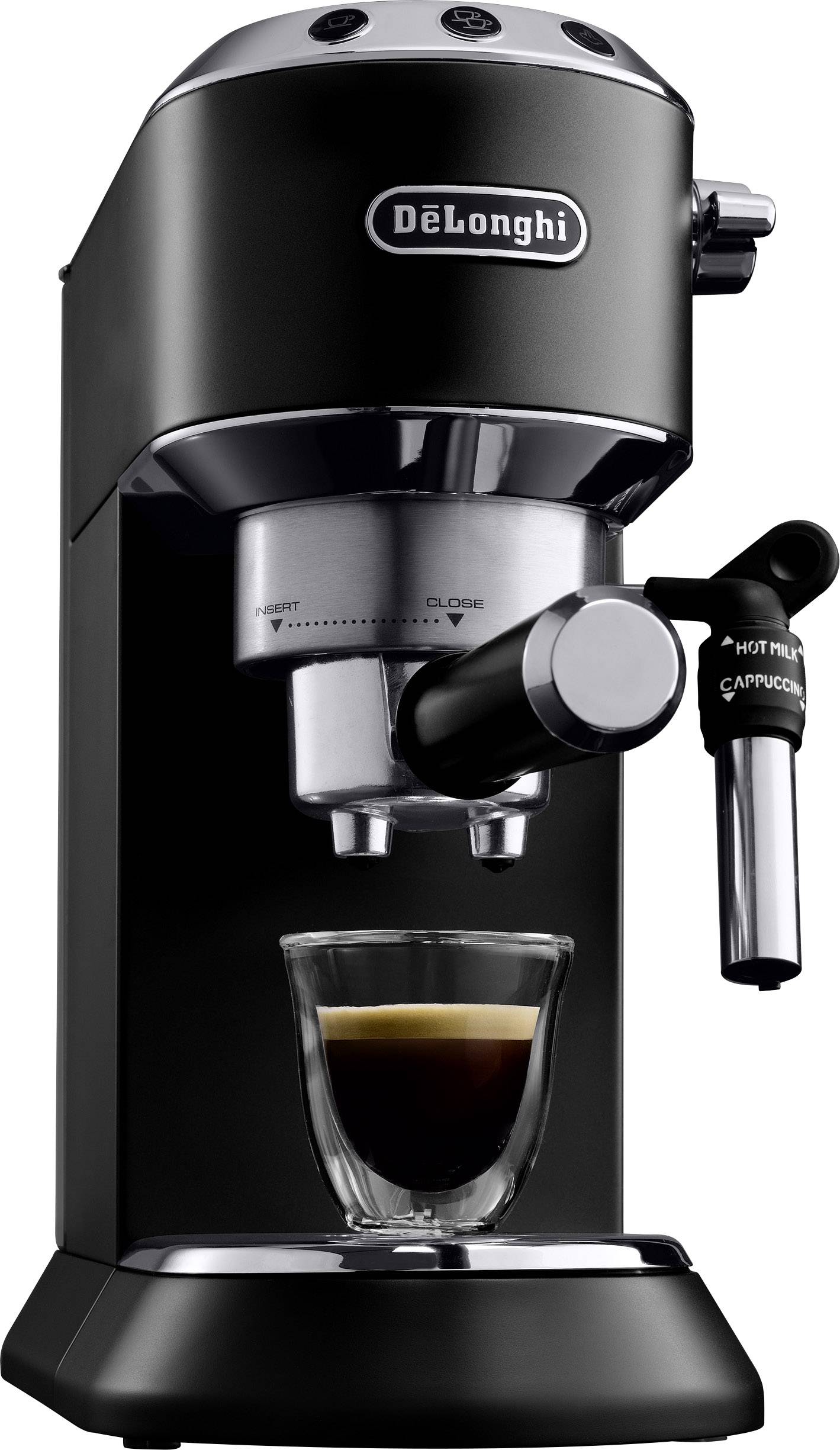 DeLonghi EC 685.BK Espressomaschine mit Siebträger Schwarz 1350 W E.S.E. Pad kompatibel