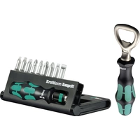 Wera Kraftform Kompakt 10 4064161271095 Bit-Set Schlitz, Kreuzschlitz Phillips, Kreuzschlitz Pozidriv, Innen-TORX Wera Kraftform Kompakt 10 4064161271095 Bit-Set Schlitz, Kreuzschlitz Phillips, Kreuzschlitz Pozidriv, Innen-TORX