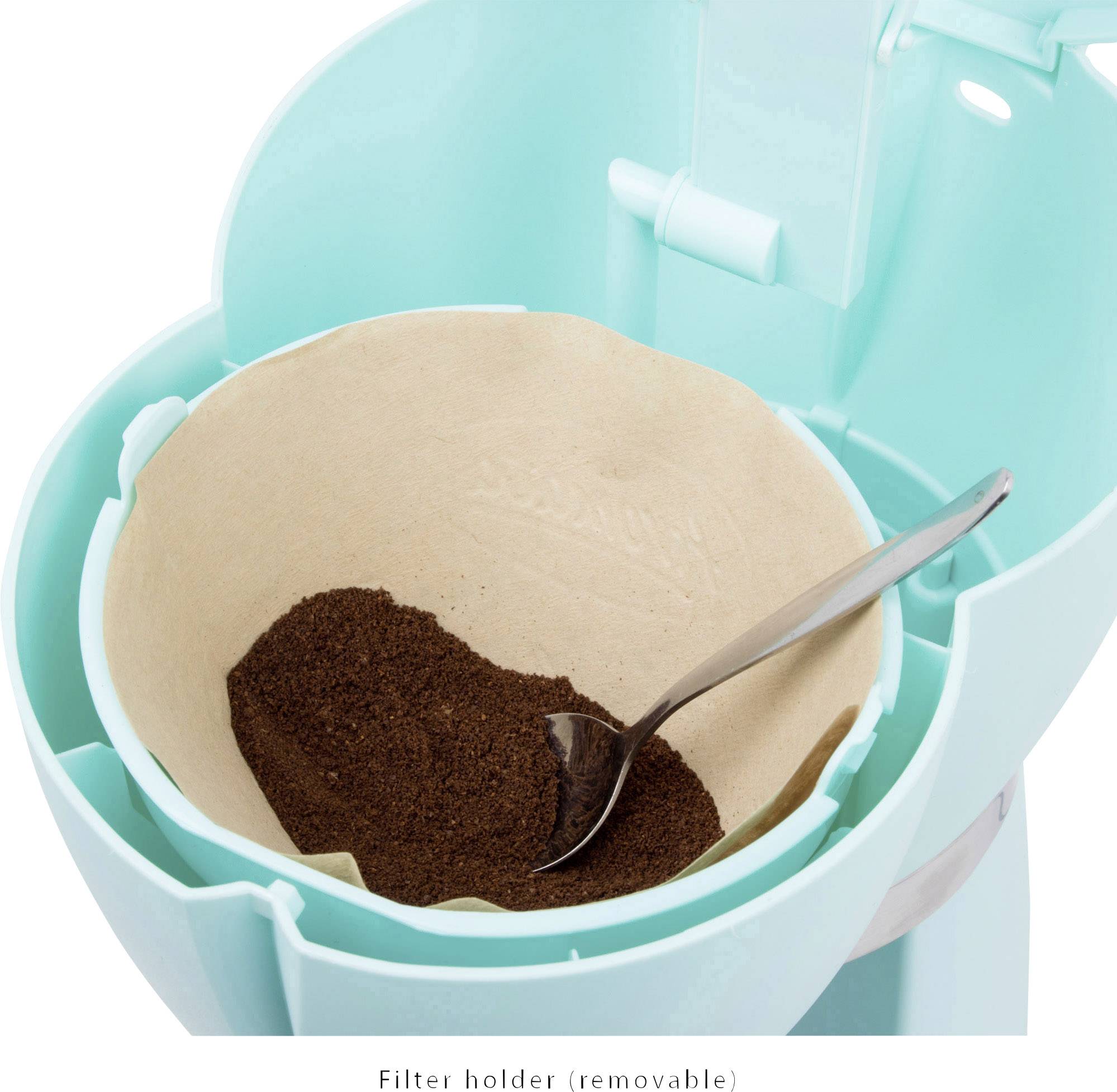 Clatronic KA 3689 Kaffeemaschine Mint Fassungsvermögen Tassen=15