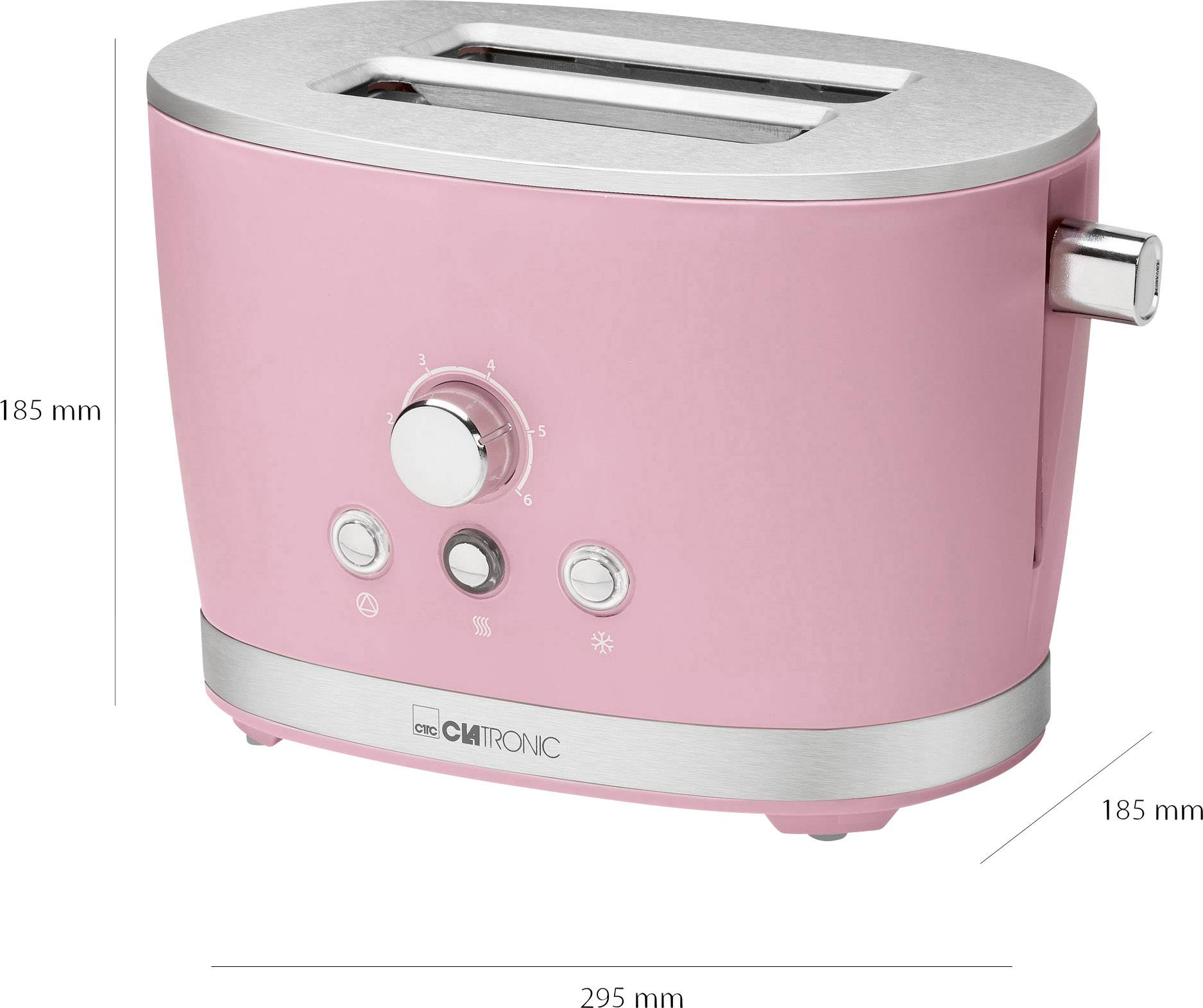 Bomann Home Appliance Toaster CTC TA3690 pink