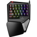 Renkforce GT-X1 Einhand-Gaming-Tastatur Beleuchtet Schwarz