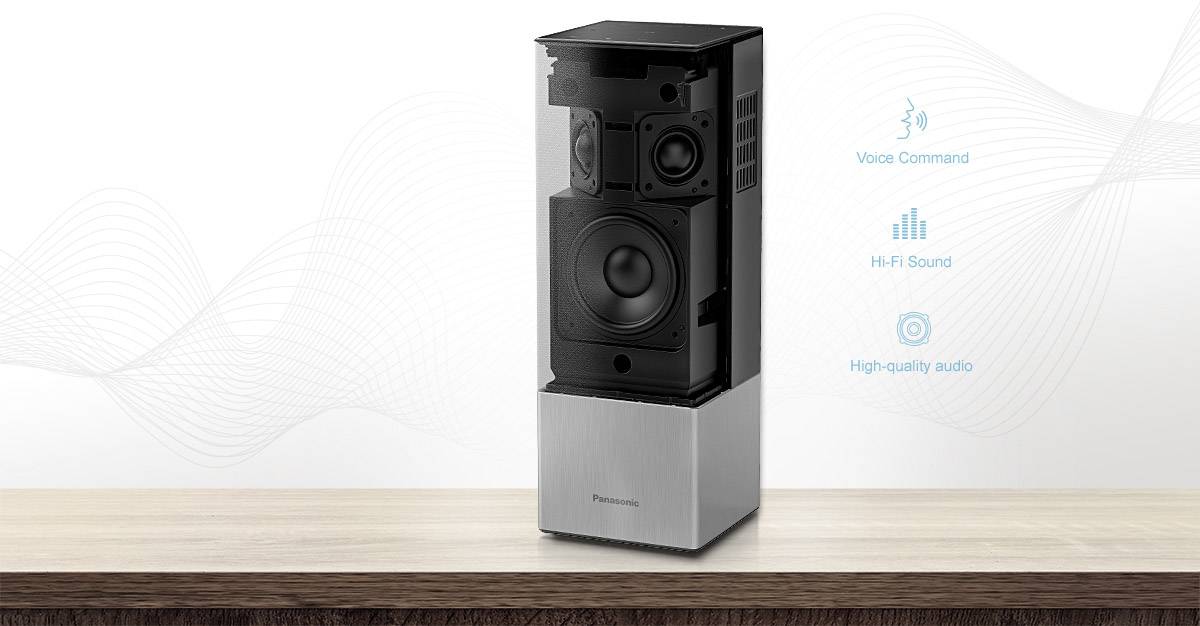 Panasonic SC-GA10 Sprachassistent Weiß