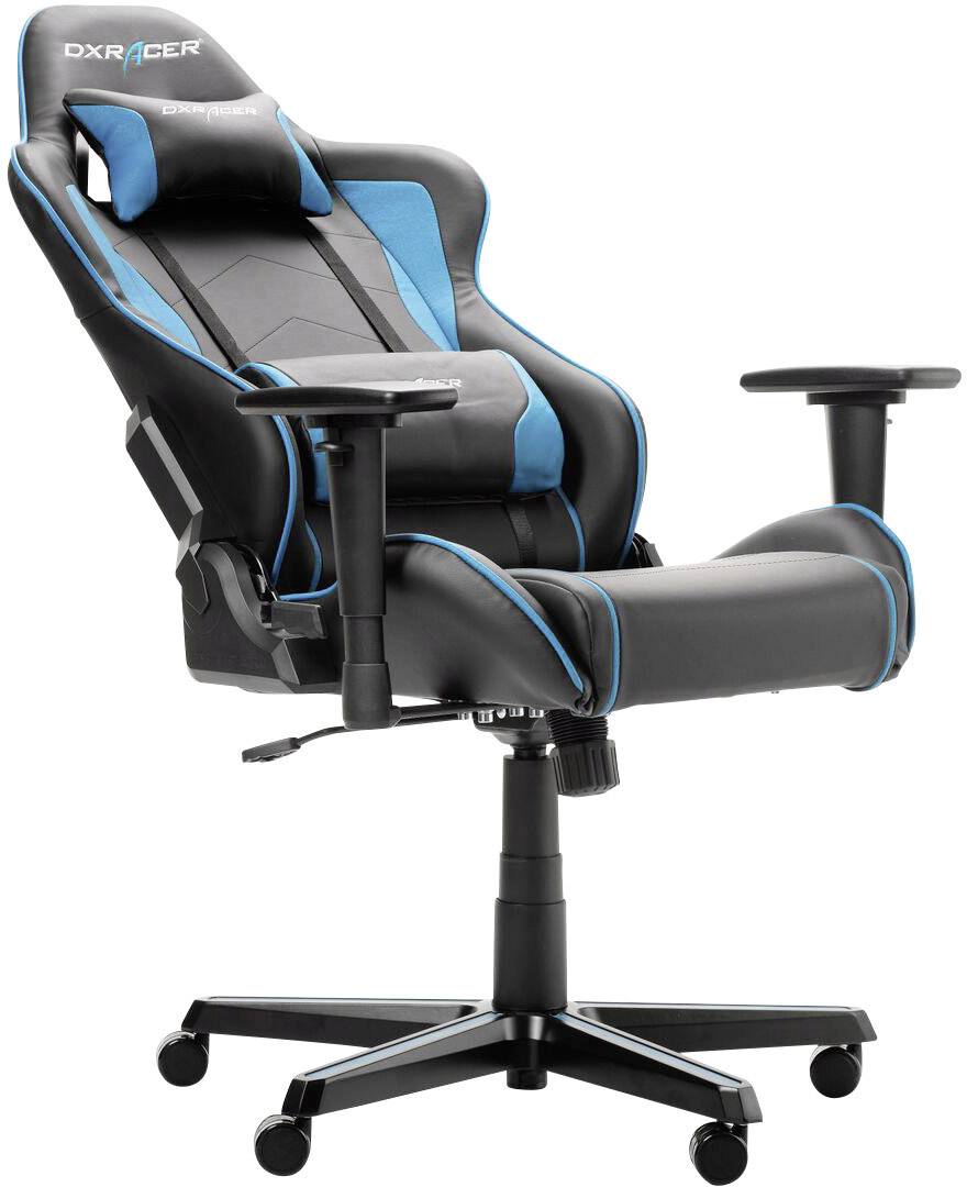 DXRacer Formula Series F08-NB - Stuhl - Armlehnen - T-förmig - Drehgelenk - Polyurethan-Kunstleder, Kaltschaum