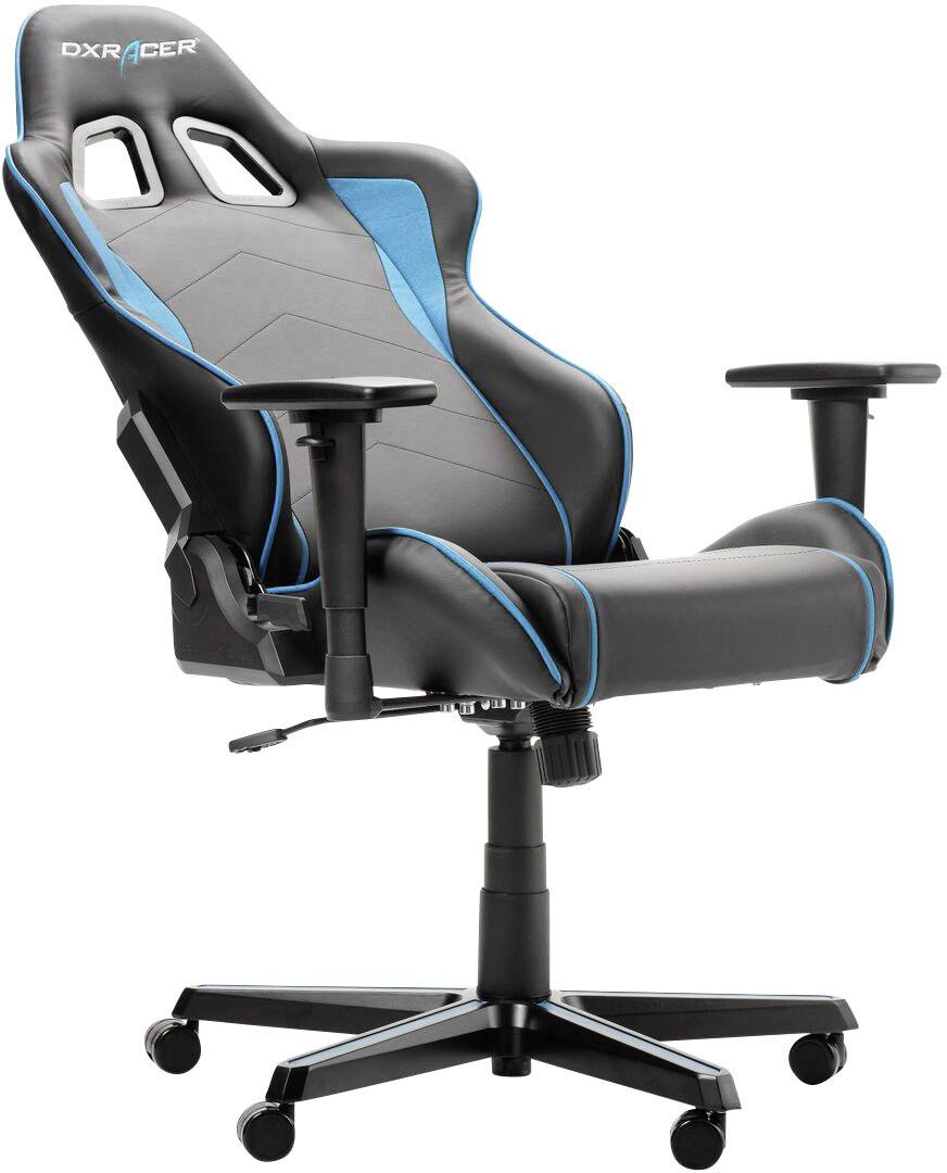 DXRacer Formula Series F08-NB - Stuhl - Armlehnen - T-förmig - Drehgelenk - Polyurethan-Kunstleder, Kaltschaum
