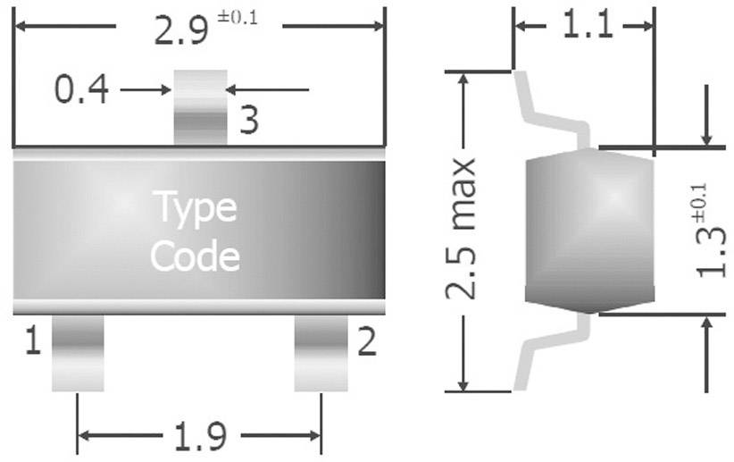 Diotec Schnelle Si-Diode BAS16 SOT-23 I 85V 200mA Tape cut