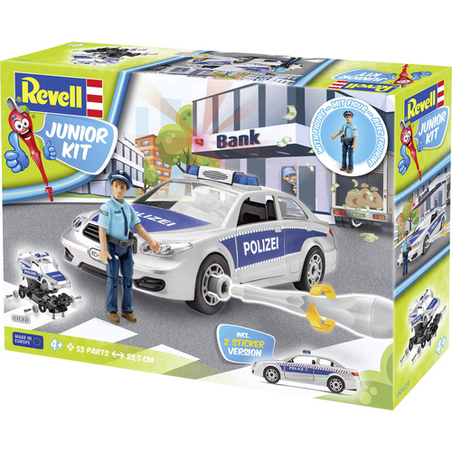 Revell 00820 Polizeiauto mit Figur Automodell Bausatz 1:20