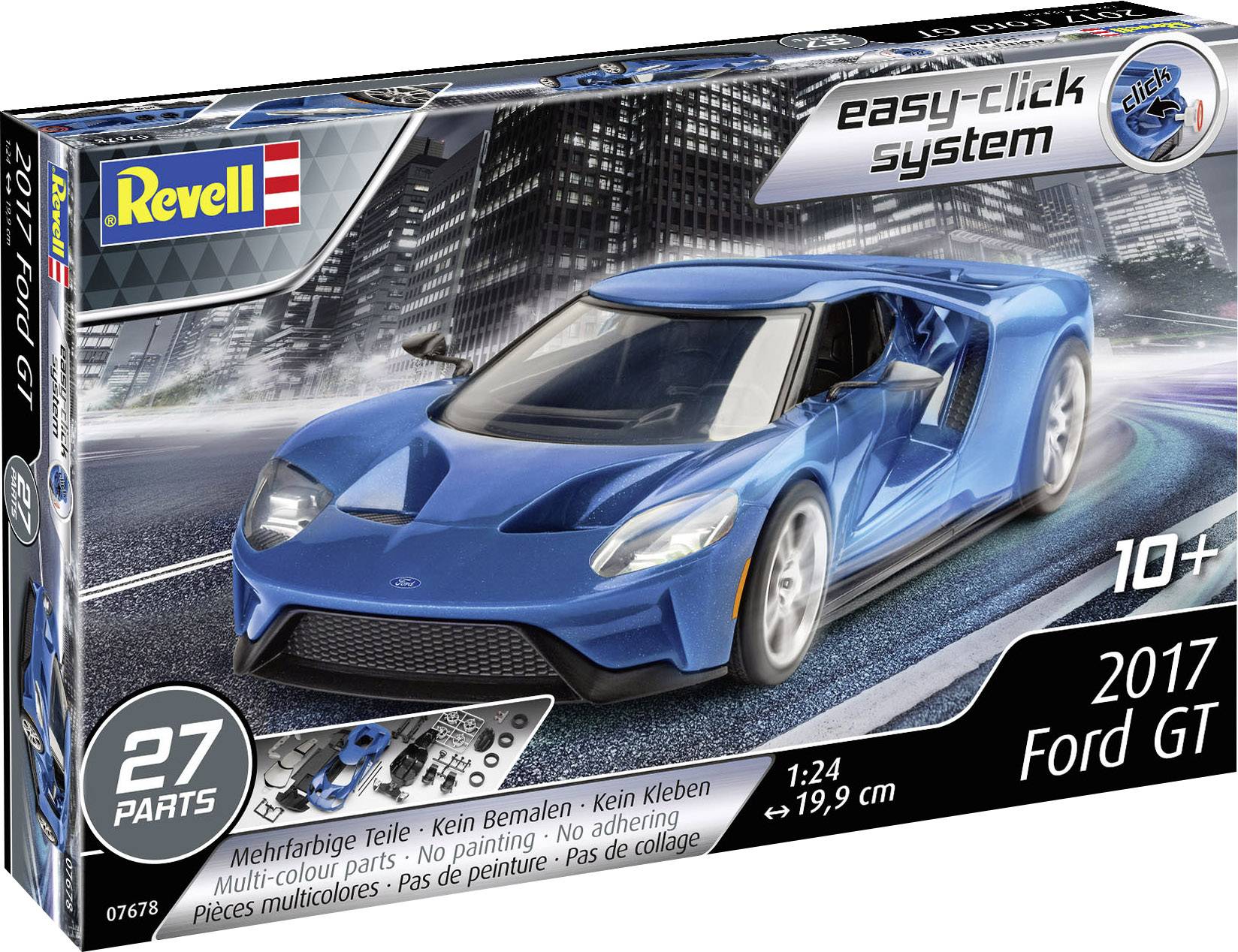 Revell 07678 2017 Ford GT Automodell Bausatz 1:24