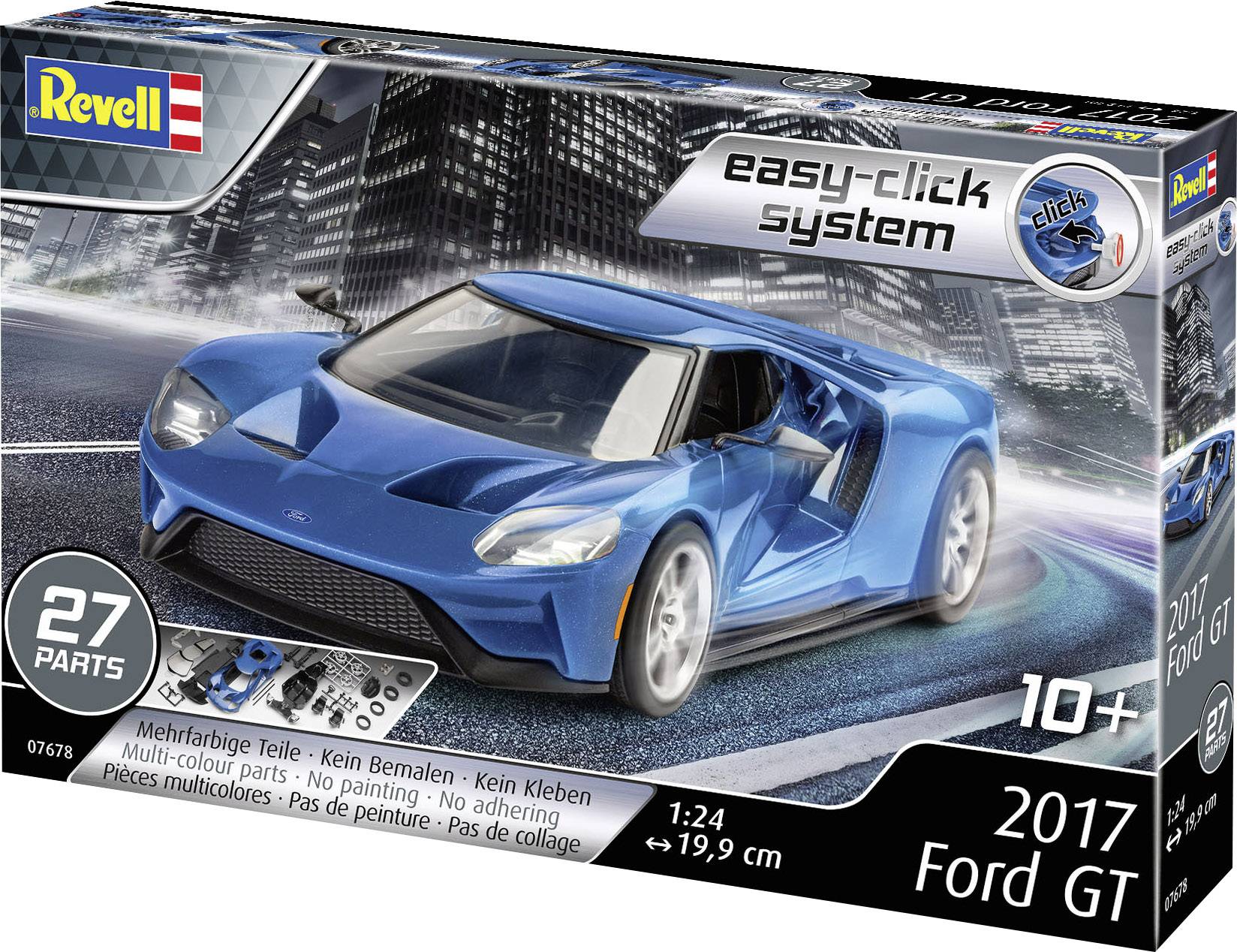Revell 07678 2017 Ford GT Automodell Bausatz 1:24