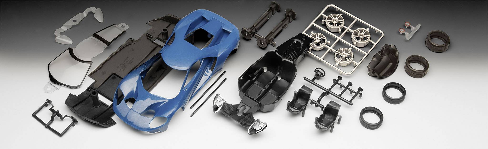 Revell 07678 2017 Ford GT Automodell Bausatz 1:24