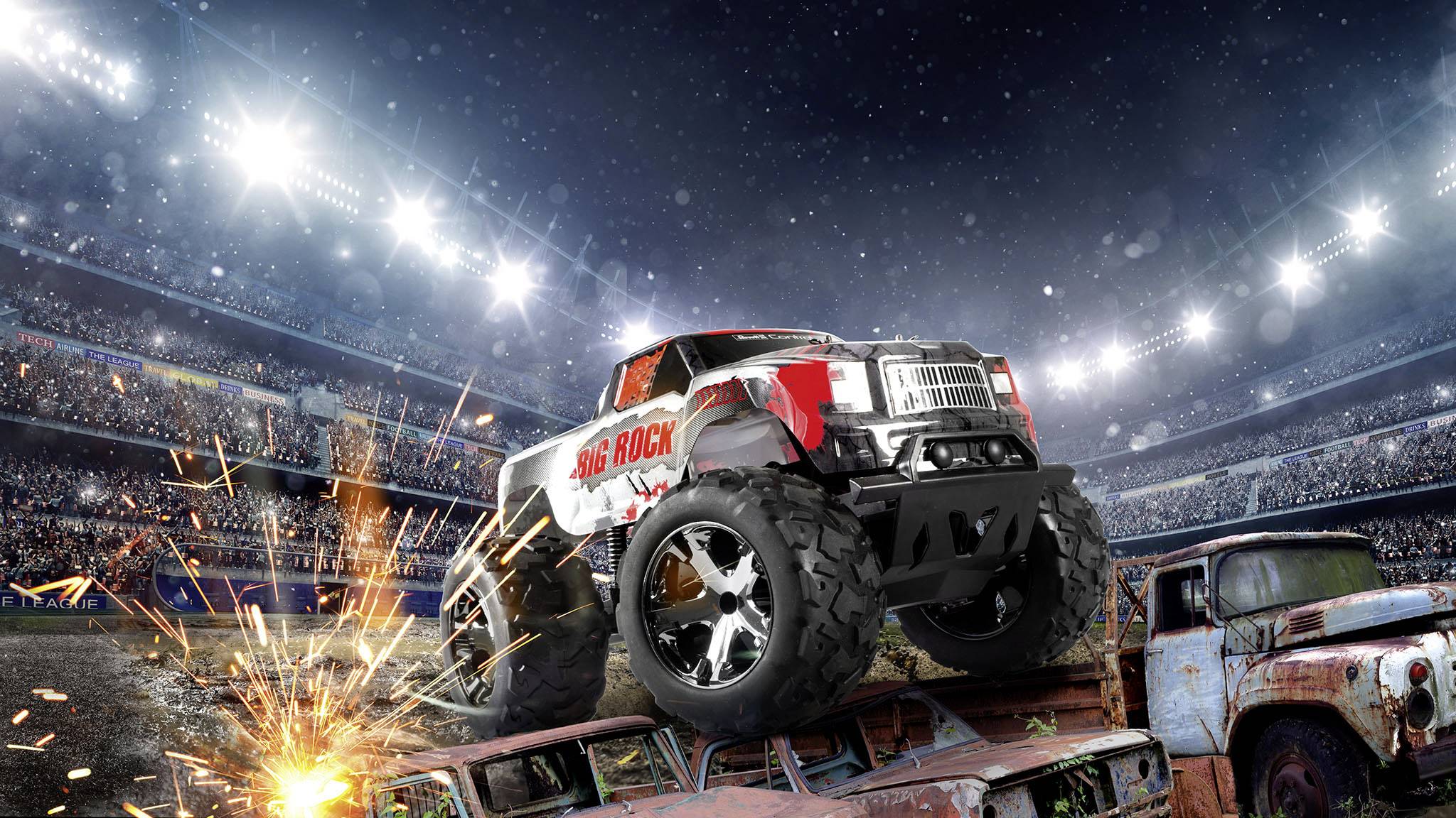 Revell Control 24479 Big Rock  RC Einsteiger Modellauto Elektro Geländewagen Heckantrieb (2WD)