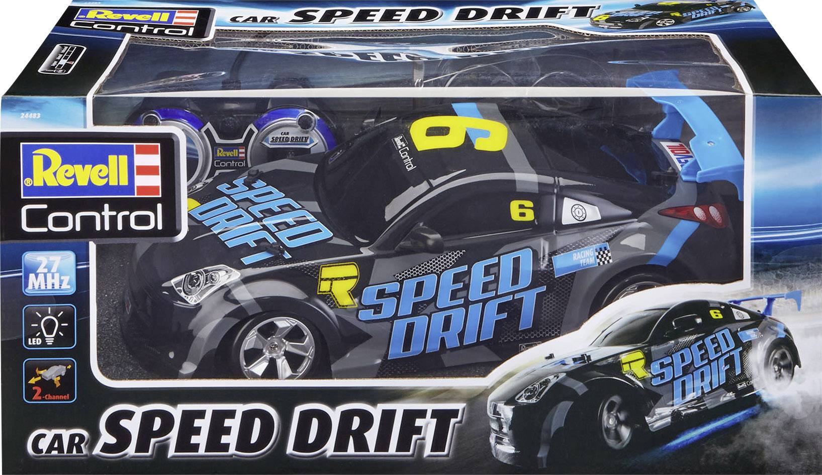 Revell Control 24483 Speed Drift RC Einsteiger Modellauto Elektro Straßenmodell Allradantrieb (4WD)