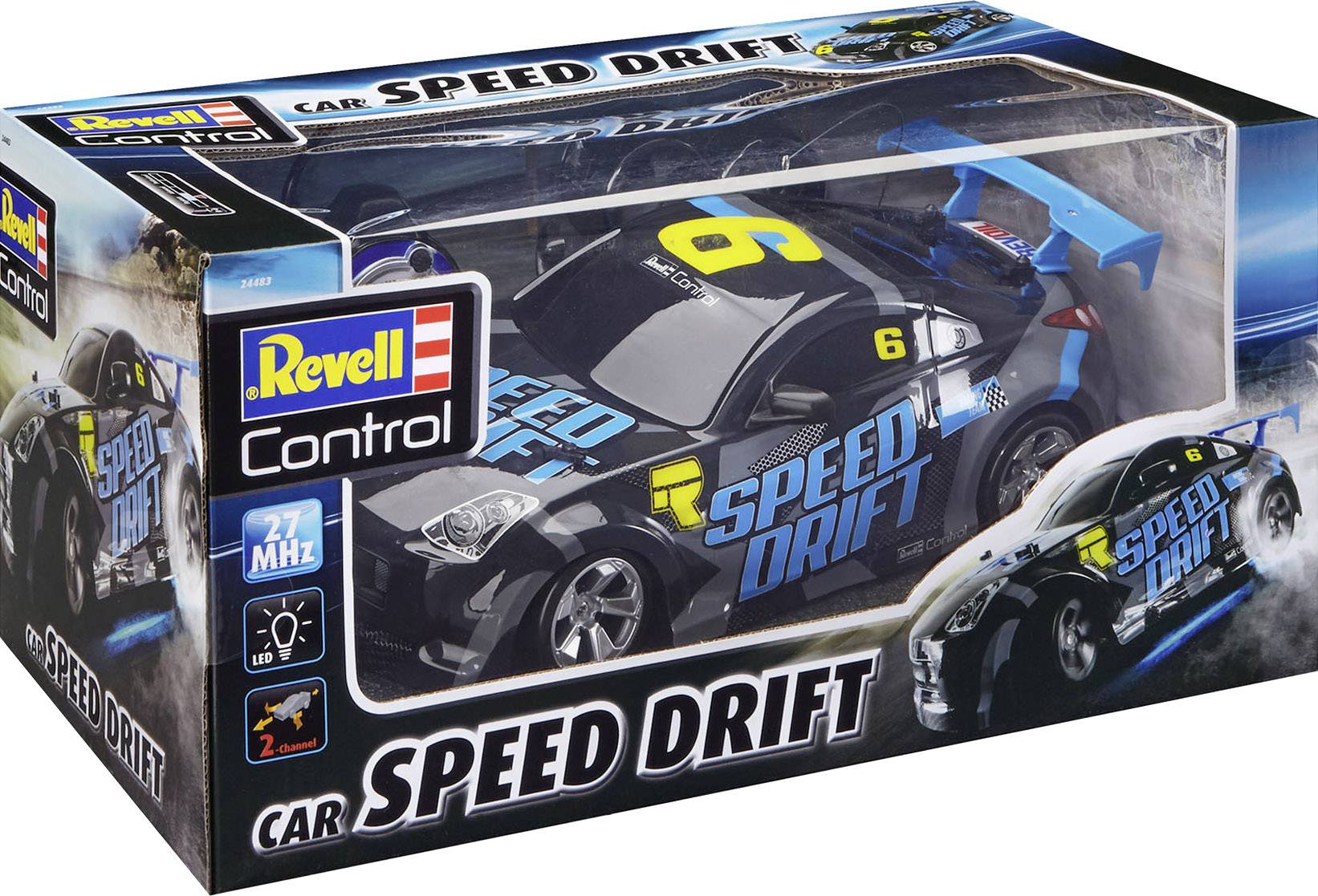 Revell Control 24483 Speed Drift RC Einsteiger Modellauto Elektro Straßenmodell Allradantrieb (4WD)