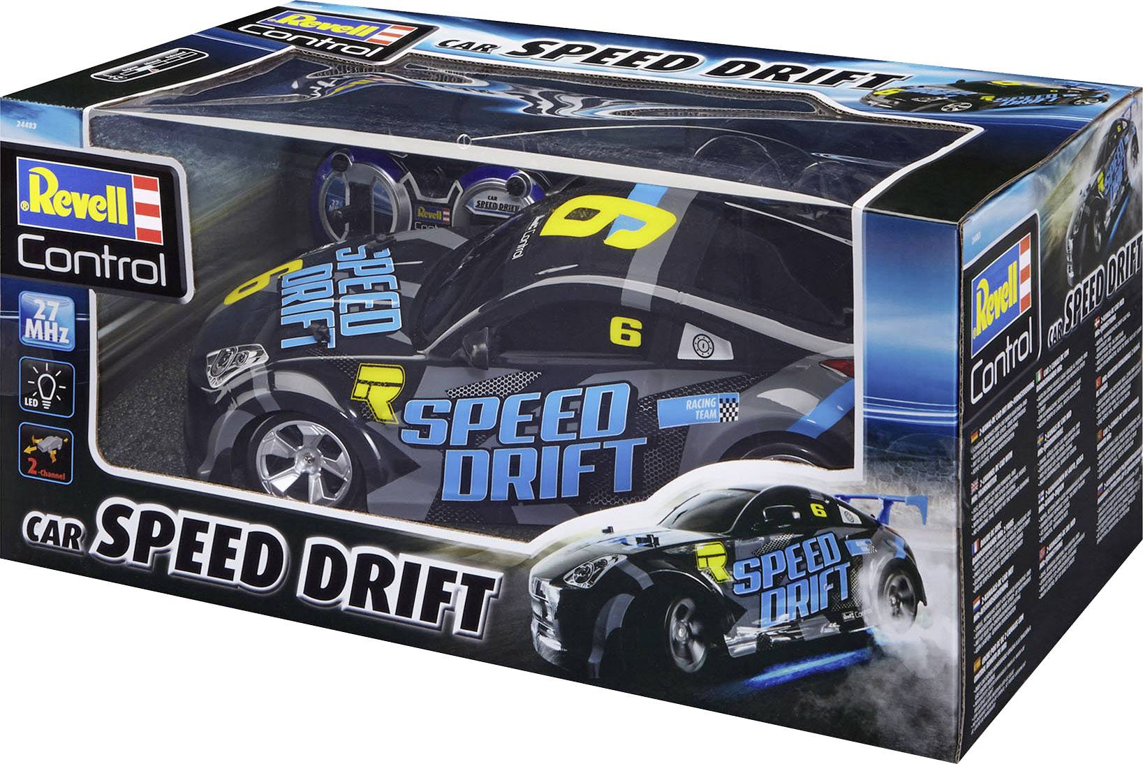 Revell Control 24483 Speed Drift RC Einsteiger Modellauto Elektro Straßenmodell Allradantrieb (4WD)