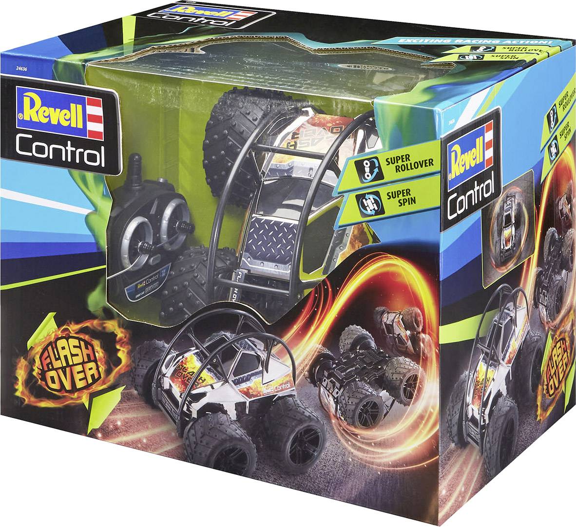 Revell Control 24636 Flashover RC Einsteiger Modellauto Elektro Allradantrieb (4WD)