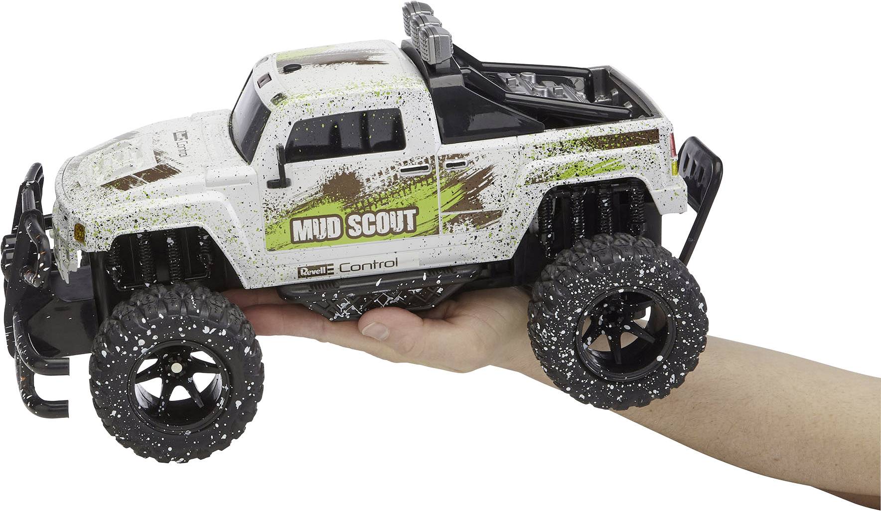 Revell Control 24643 New Mud Scout 1:10 RC Einsteiger Modellauto Elektro Monstertruck Heckantrieb (2WD)