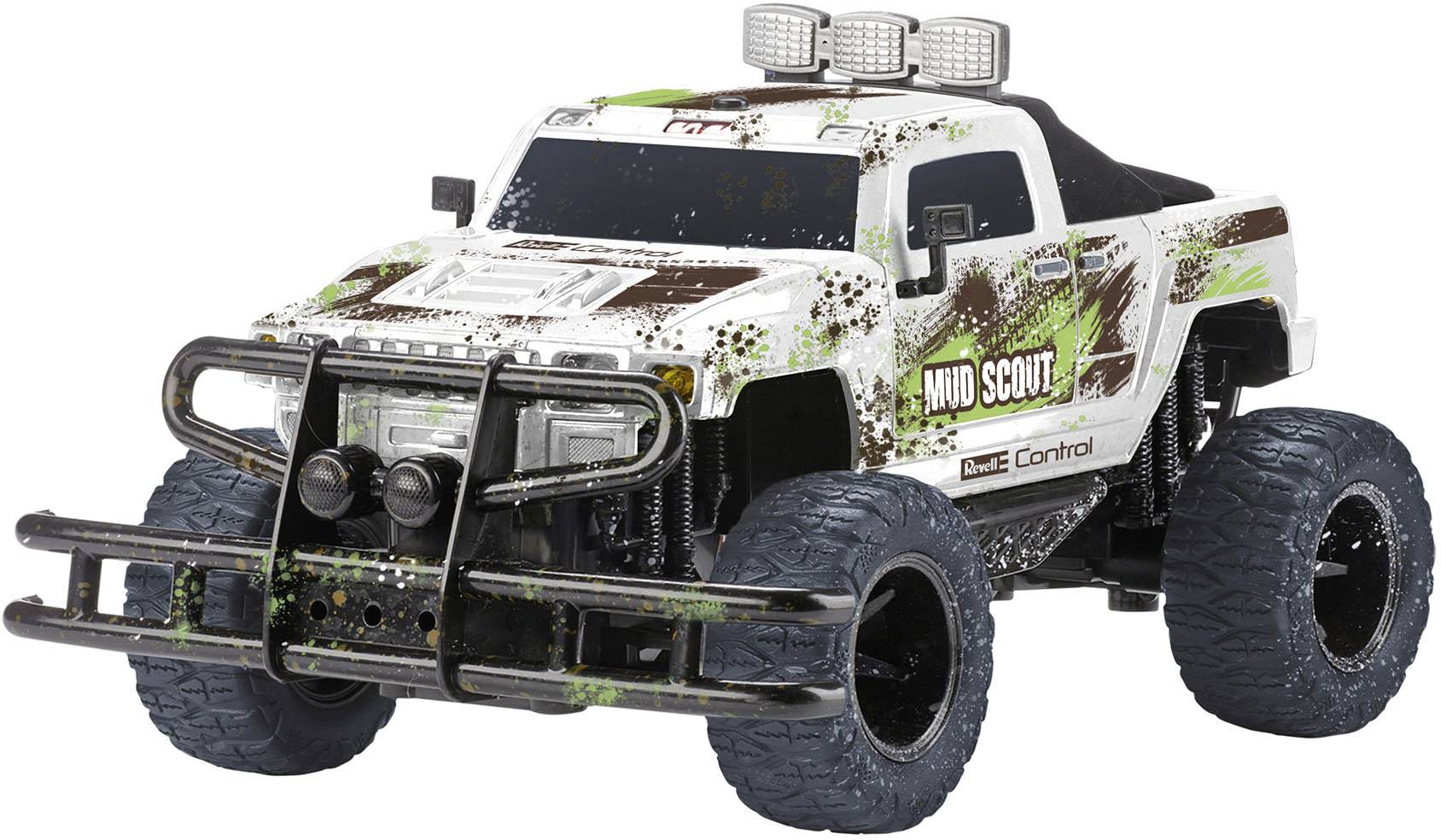 Revell Control 24643 New Mud Scout 1:10 RC Einsteiger Modellauto Elektro Monstertruck Heckantrieb (2WD)