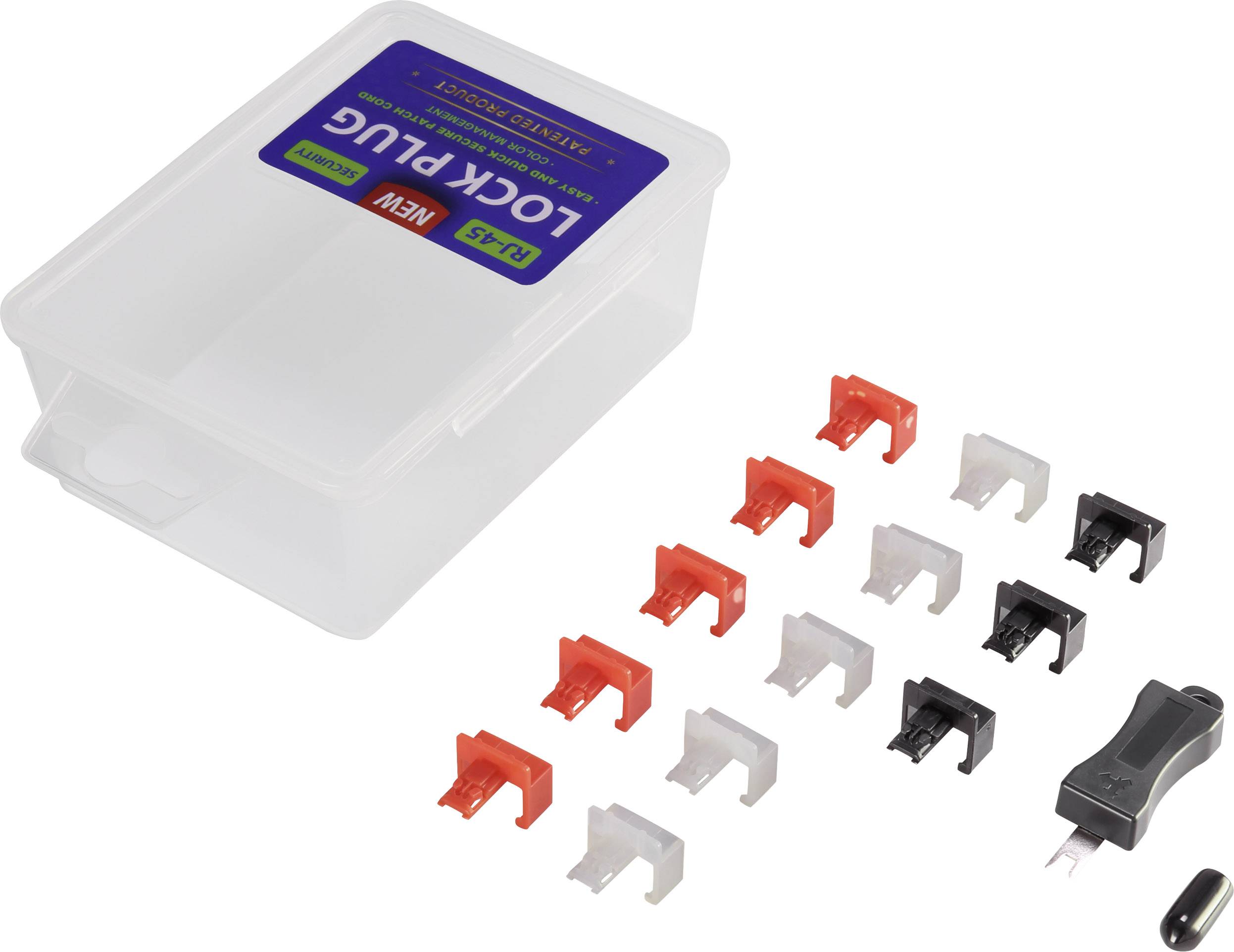 Renkforce Sicherungsclip für Netzwerkkabel RF-NW-SC 30St.