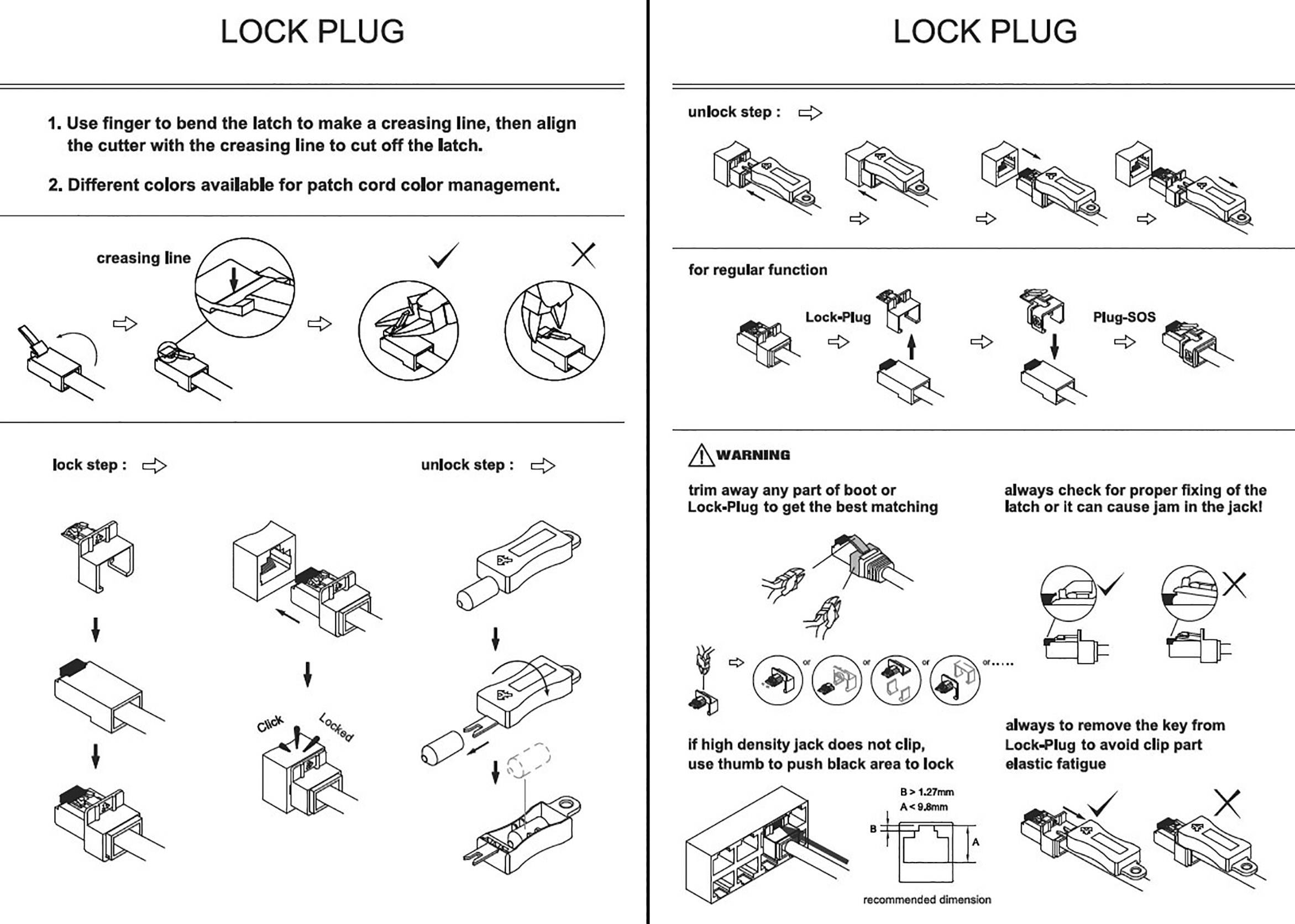 Renkforce Sicherungsclip für Netzwerkkabel RF-NW-SC 30St.