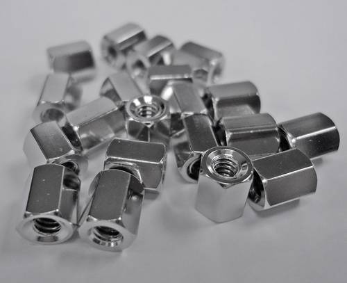 Renkforce RF-4415018 Mutter Silber 20 St.
