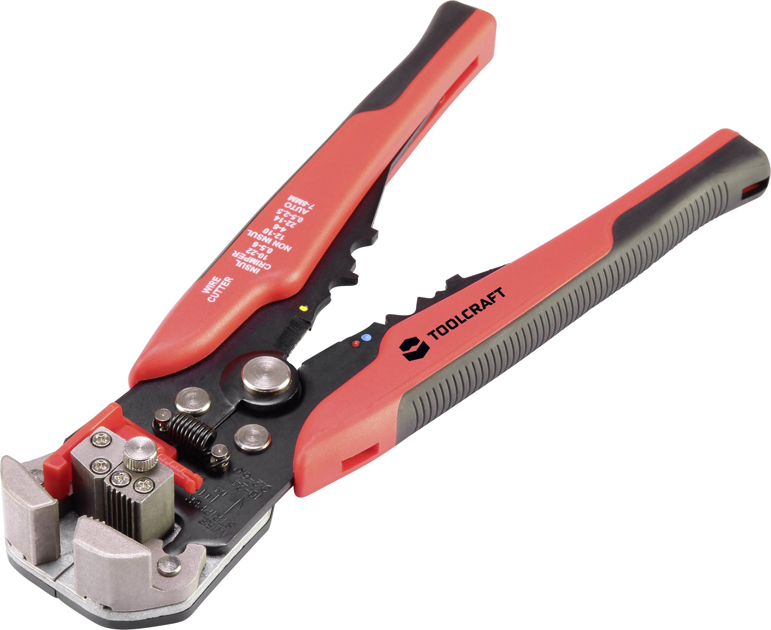 TOOLCRAFT TO-4861944 Abisolierzange 0.15 bis 6mm² 10 bis 26 awg