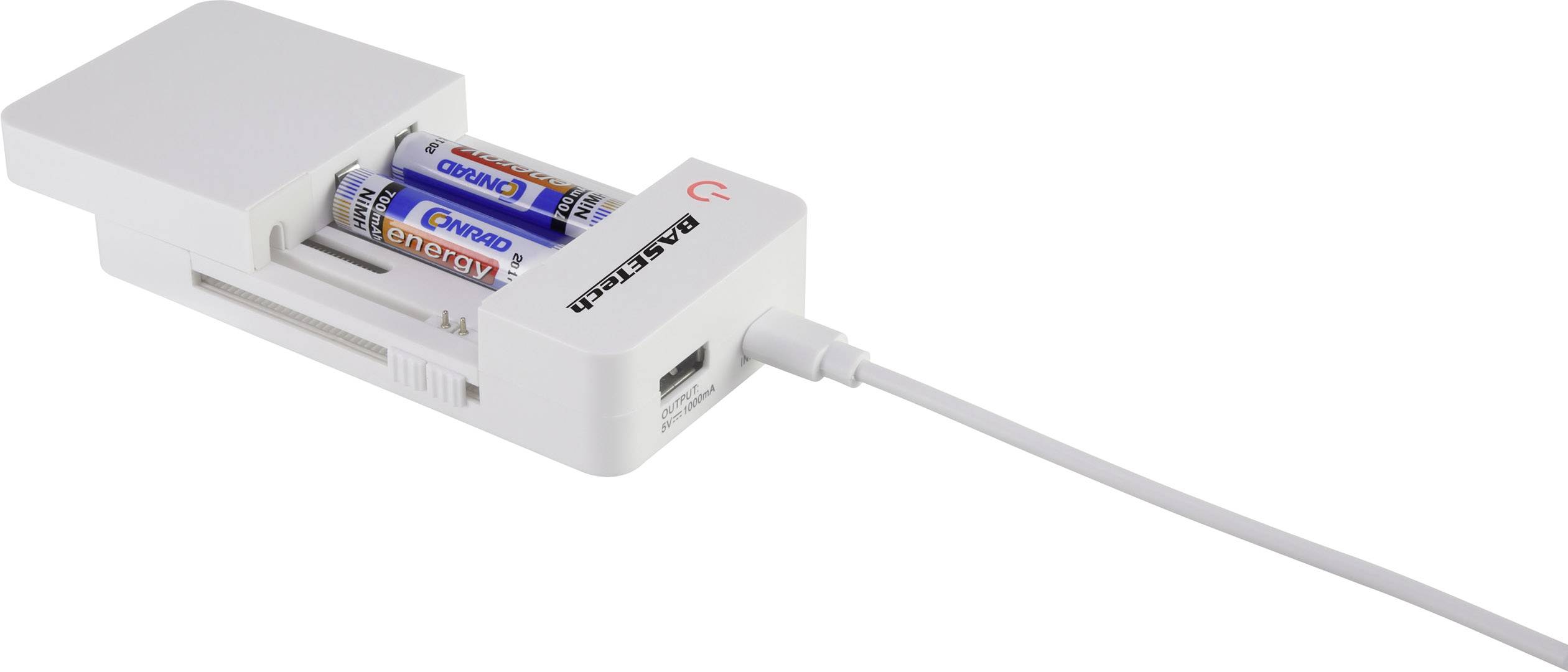 Basetech BTL-100 BT-1620652 Ladestation Passender Akku LiIon, LiPo, NiMH, NiCd