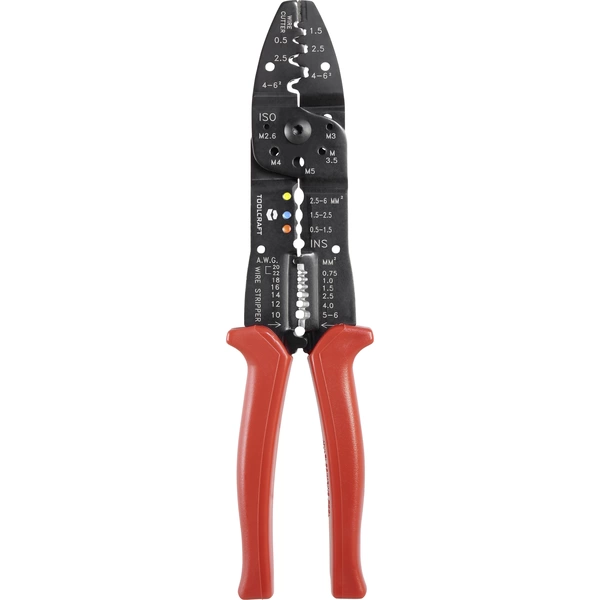 TOOLCRAFT TO-4861971 Multifunktionszange 0.75 bis 6 mm TOOLCRAFT TO-4861971 Multifunktionszange 0.75 bis 6 mm