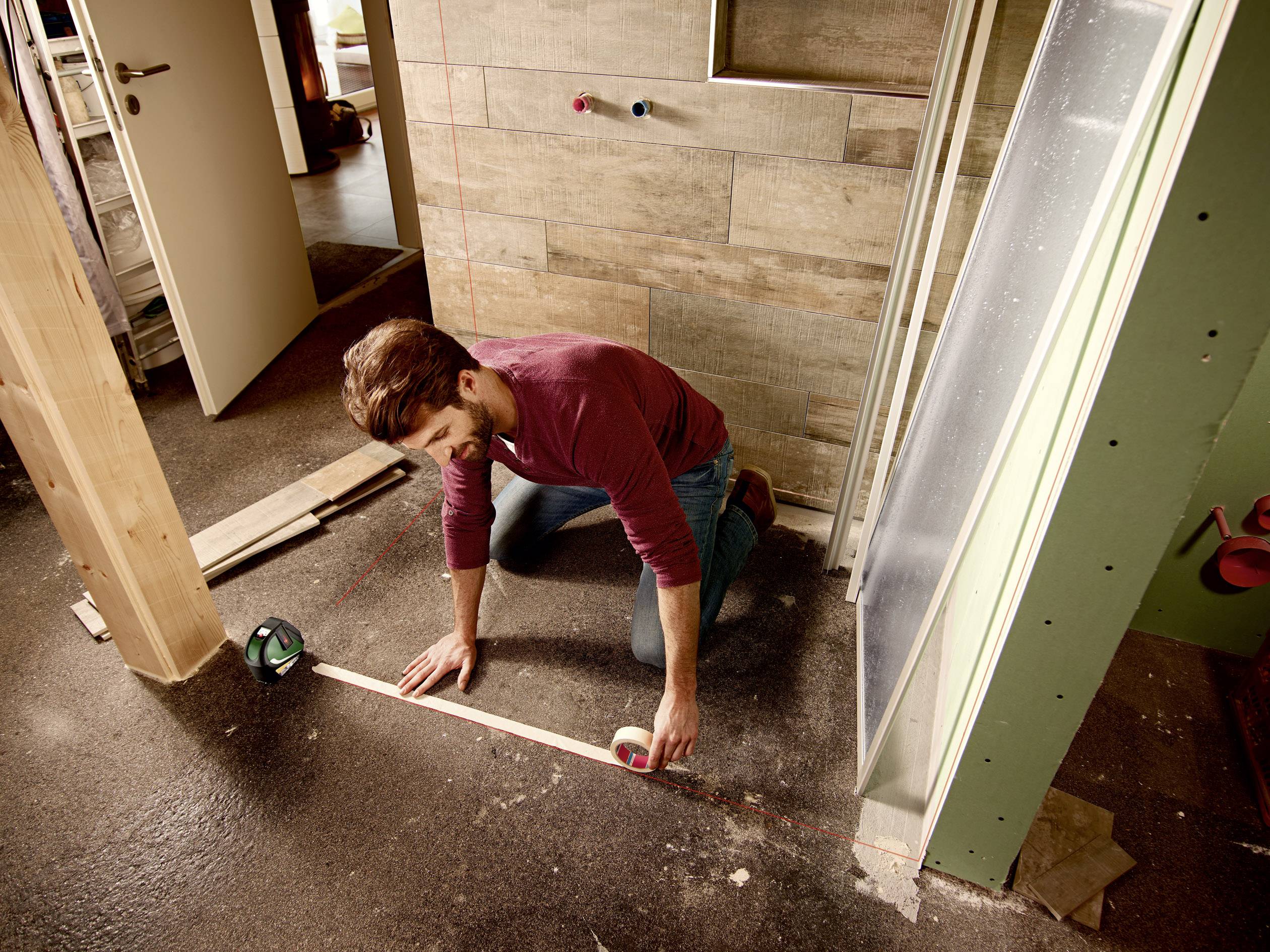 Bosch Home and Garden UniversalLevel 3 Basic Kreuzlinienlaser selbstnivellierend Reichweite (max.): 10 m