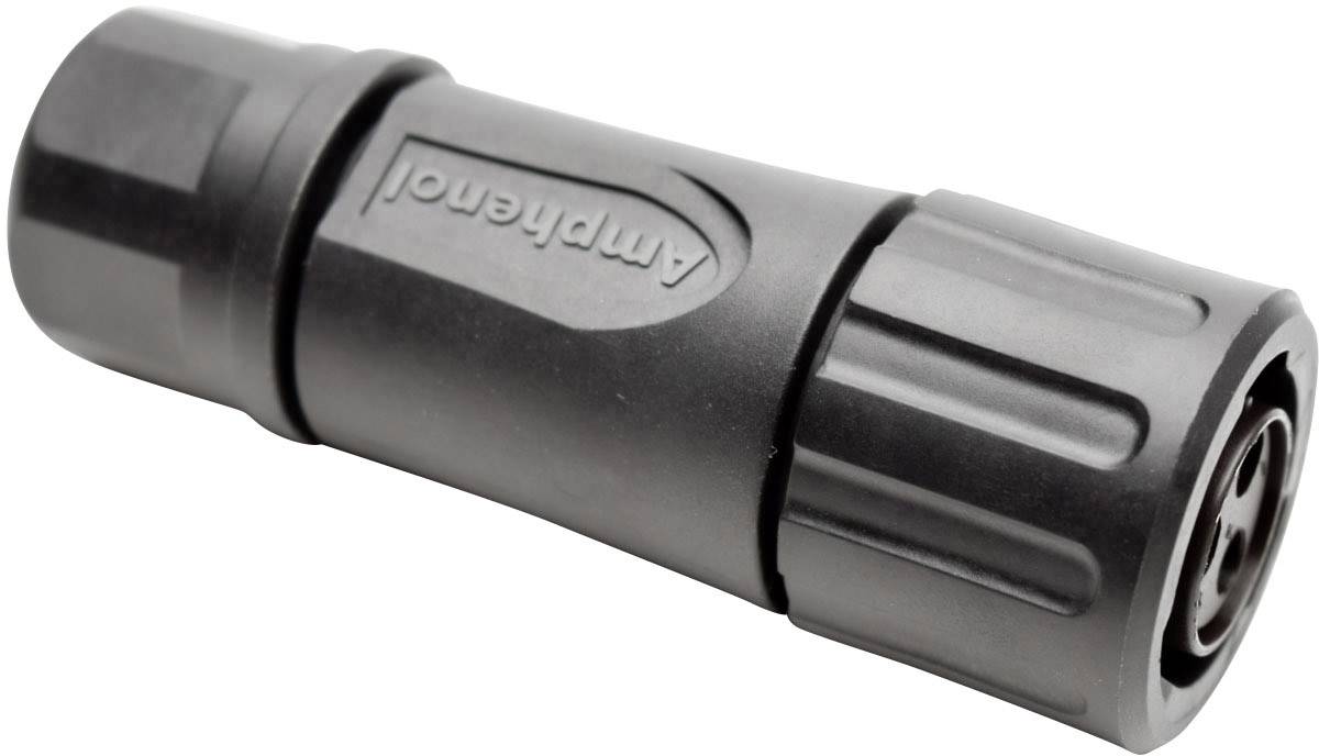 Amphenol RTS 6BS 10N 3S Rundstecker Kupplung, gerade Gesamtpolzahl: 3 Serie (Rundsteckverbinder): Ecomate Aquarius 1St.