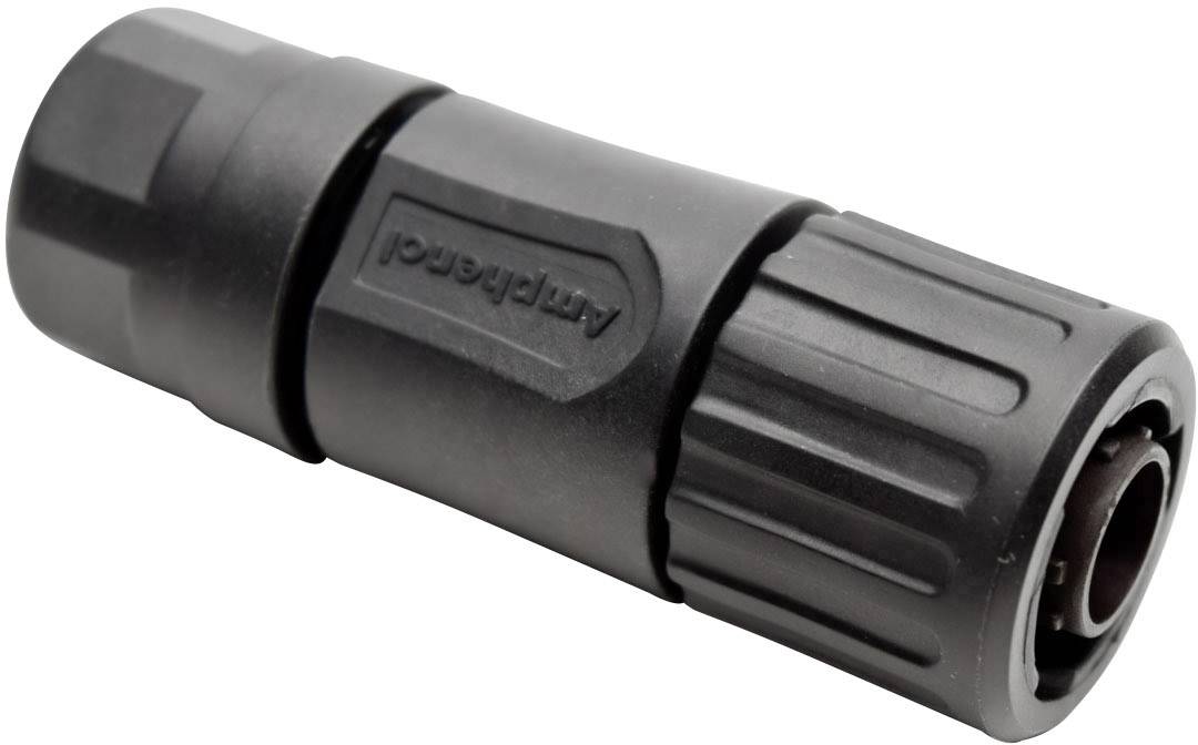 Amphenol RTS 6BS 8N 3P Rundstecker Stecker, gerade Gesamtpolzahl: 3 Serie (Rundsteckverbinder): Ecomate Aquarius 1St.