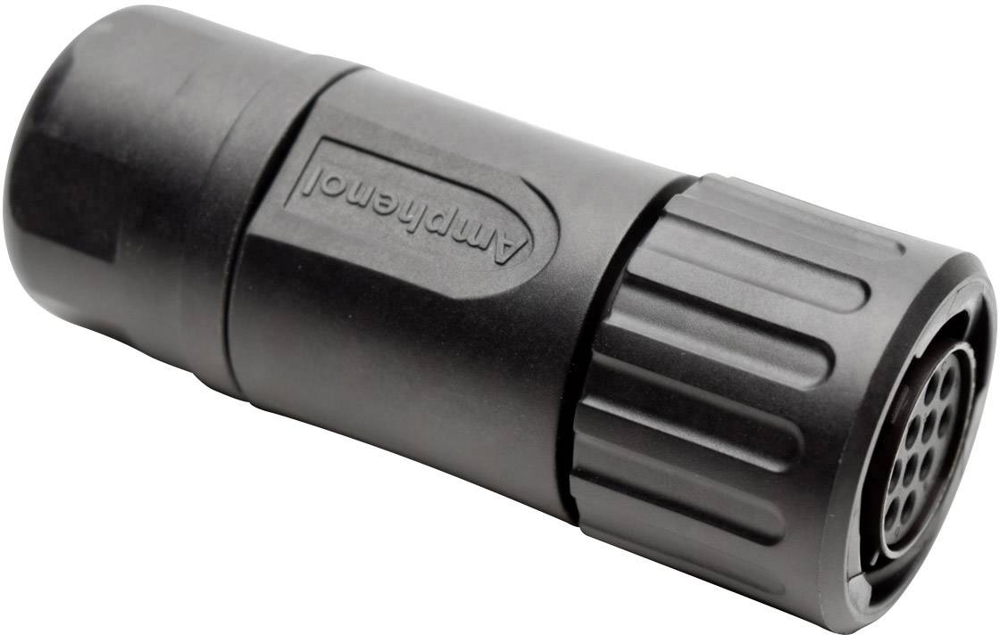 Amphenol Rundstecker C016 10D006 010 10 – 7-polig, 14A, 250V, IP67 – Gerade Kupplung, Blau – Für Anspruchsvolle Umgebungen