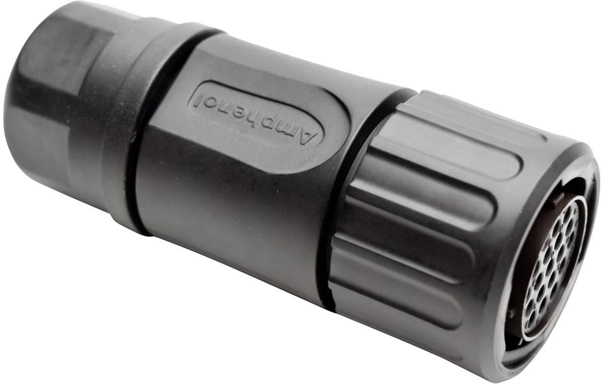 Amphenol RTS 6BS 14N 19S03 Rundstecker Kupplung, gerade Gesamtpolzahl: 19 Serie (Rundsteckverbinder): Ecomate Aquarius 1St.