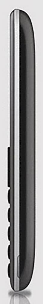 beafon SL350 Senioren-Handy mit Ladestation Schwarz, Silber