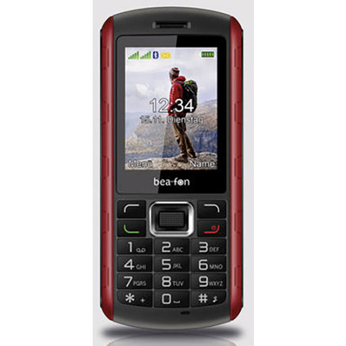 beafon AL560 Téléphone portable outdoor noir, rouge