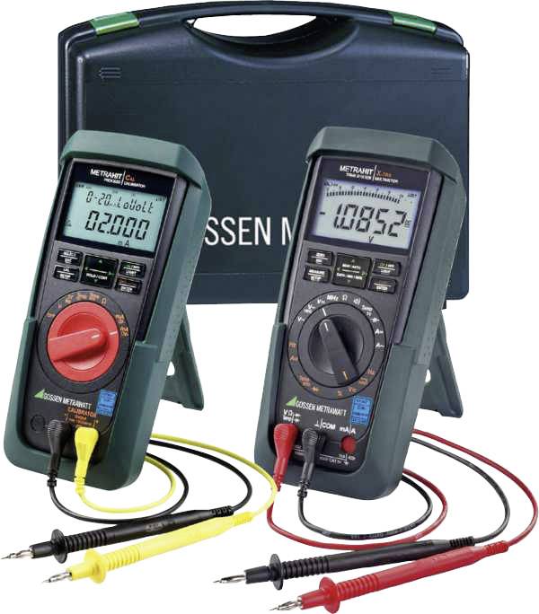 Gossen Metrawatt METRAHIT CAL Pack Hand-Multimeter kalibriert (DAkkS-akkreditiertes Labor) digital