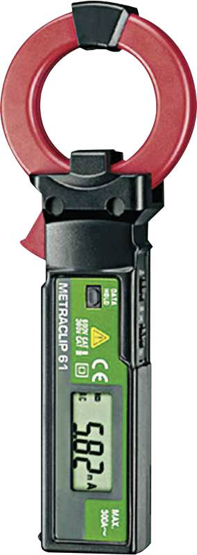 Gossen Metrawatt METRACLIP 61 Stromzange digital CAT II 600 V, CAT III 300V Anzeige (Counts): 3200