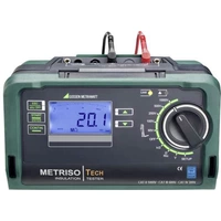Gossen Metrawatt METRISO TECH Isolationsmessgerät kalibriert (DAkkS-akkreditiertes Labor) 50 V, 100 V, 250 V, 500 V, 1000V 199 GΩ Gossen Metrawatt METRISO TECH Isolationsmessgerät kalibriert (DAkkS-akkreditiertes Labor) 50 V, 100 V, 250 V, 500 V, 1000V 199 GΩ
