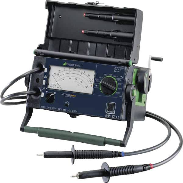 Gossen Metrawatt METRISO PRIME Isolationsmessgerät 100 V, 250 V, 500 V, 1000 V, 1500 V, 2000 V, 250